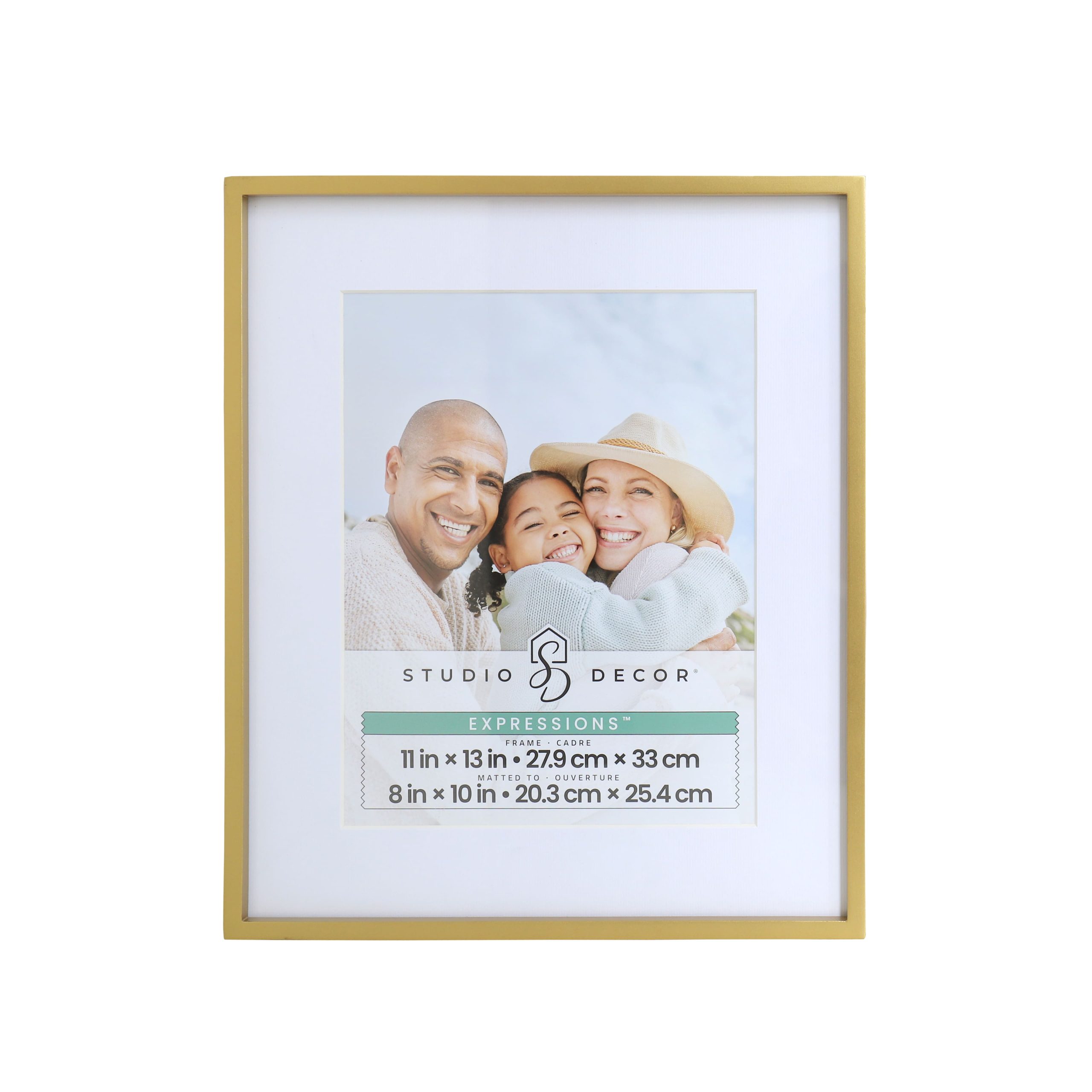 Expressions™ Gold Sydney Frame with Mat by Studio Décor®