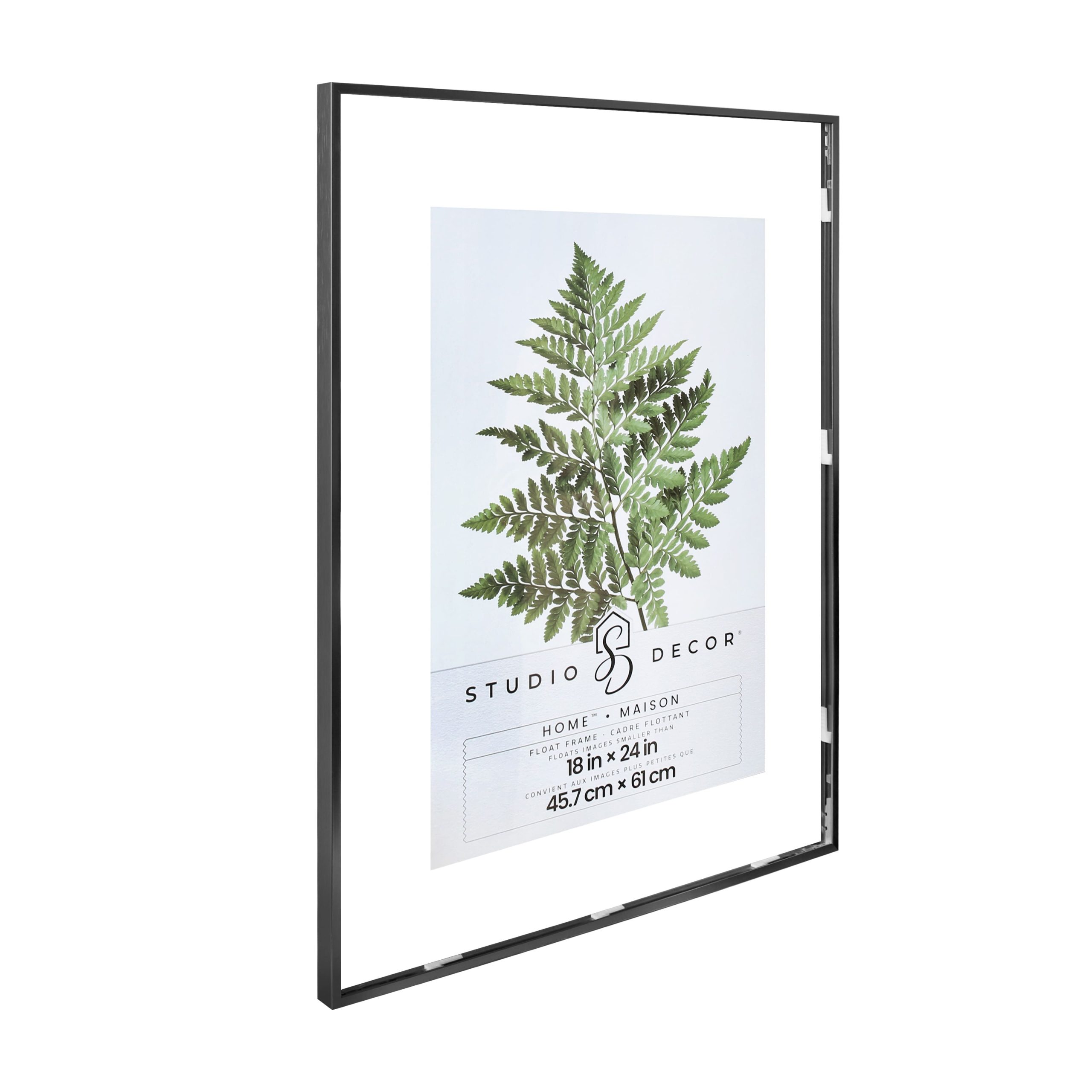 Home™ Black Metal Float Frame by Studio Décor® - Image 2