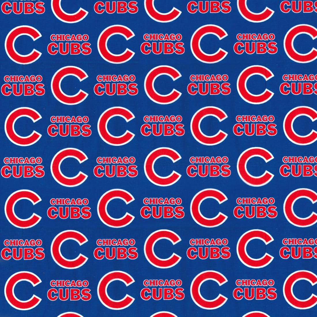 MLB Chicago Cubs Cotton Fabric