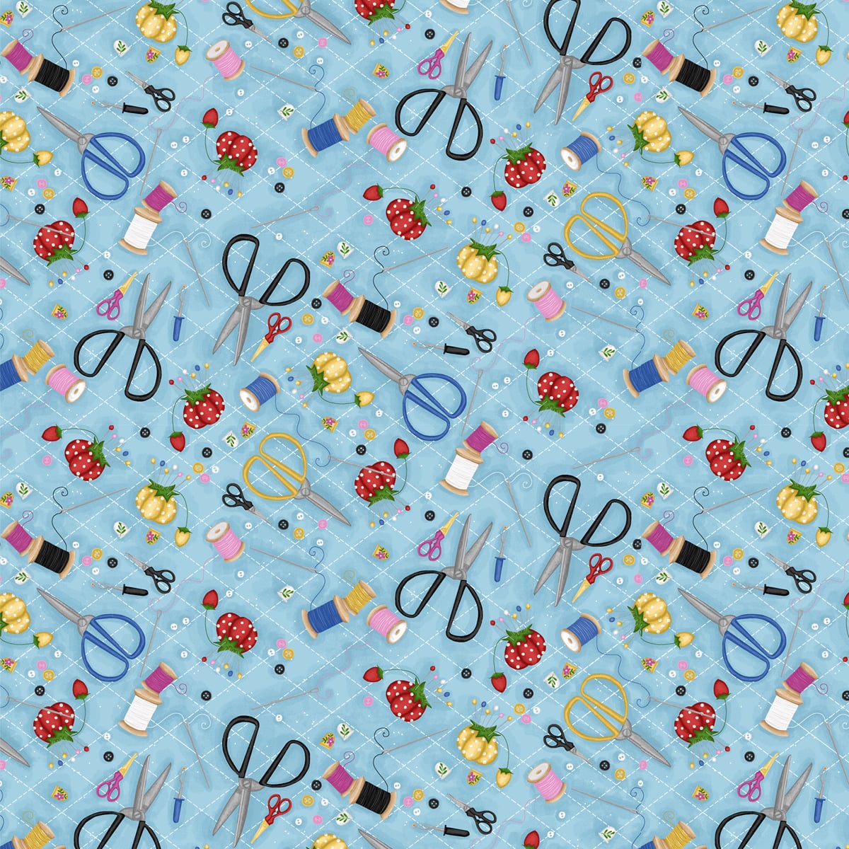 Springs Creative Sewing Tools Toss Cotton Fabric