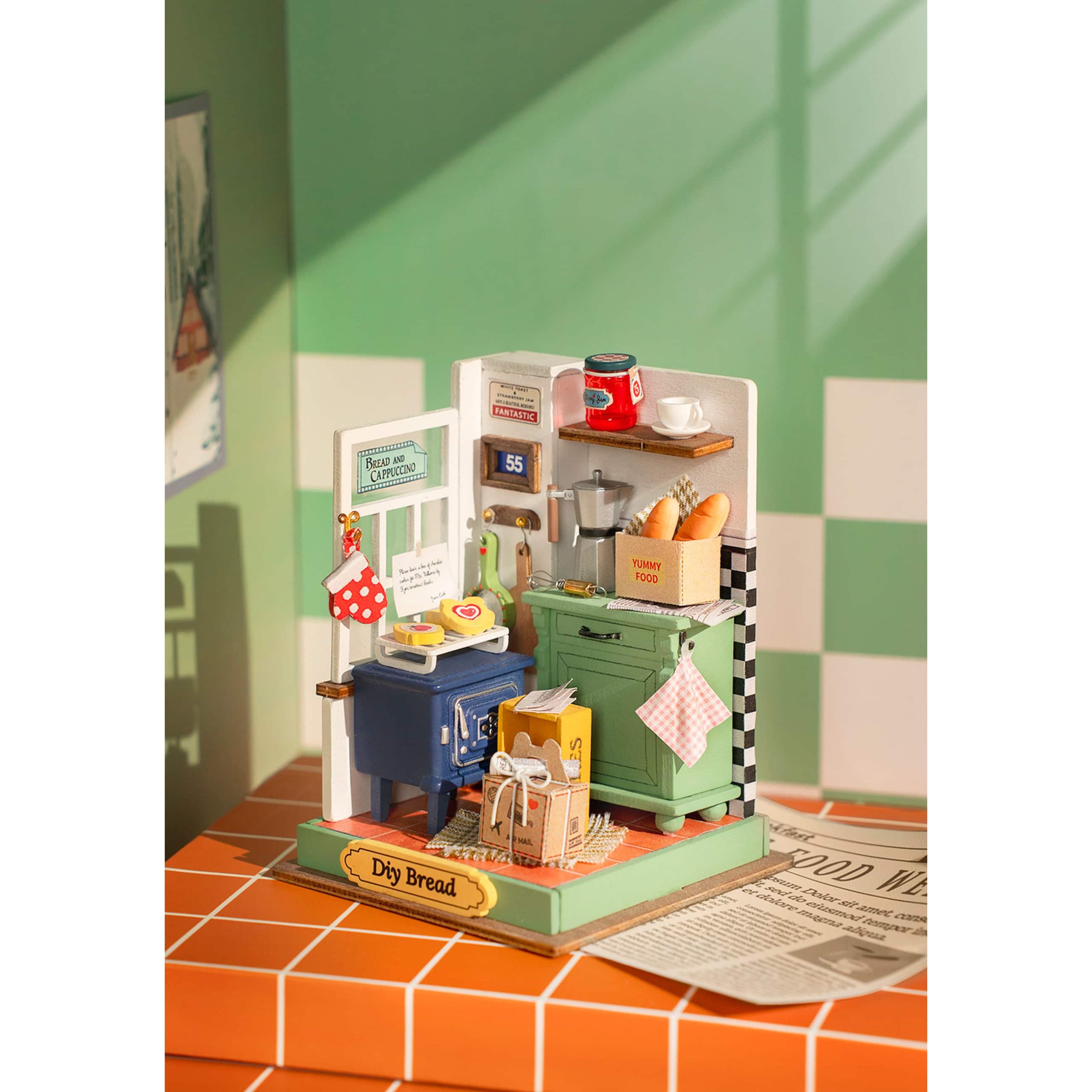 Rolife® Afternoon Baking Time DIY Miniature Kit - Image 2