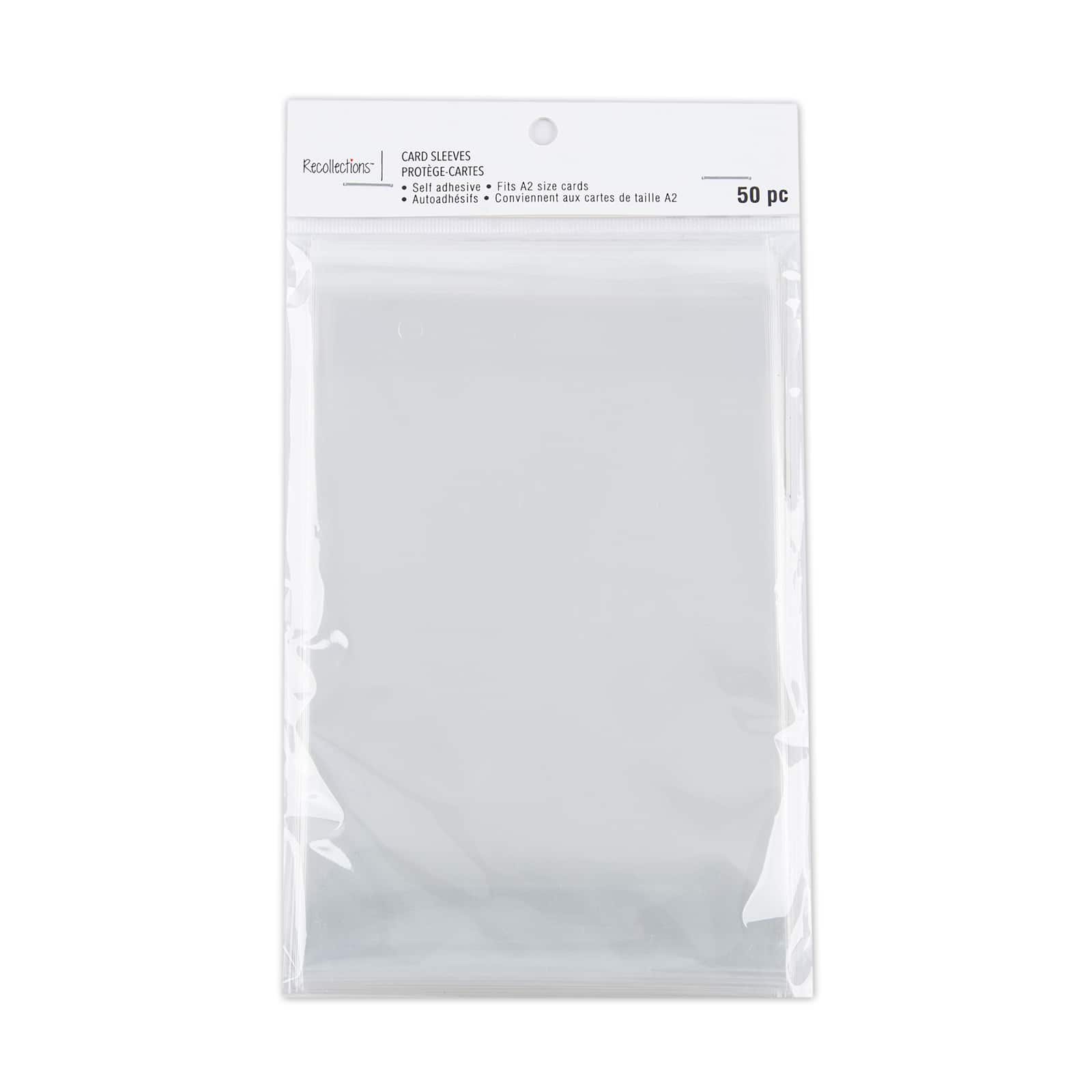 Clear Card Sleeves by Recollections™, 4.25" x 5.5"