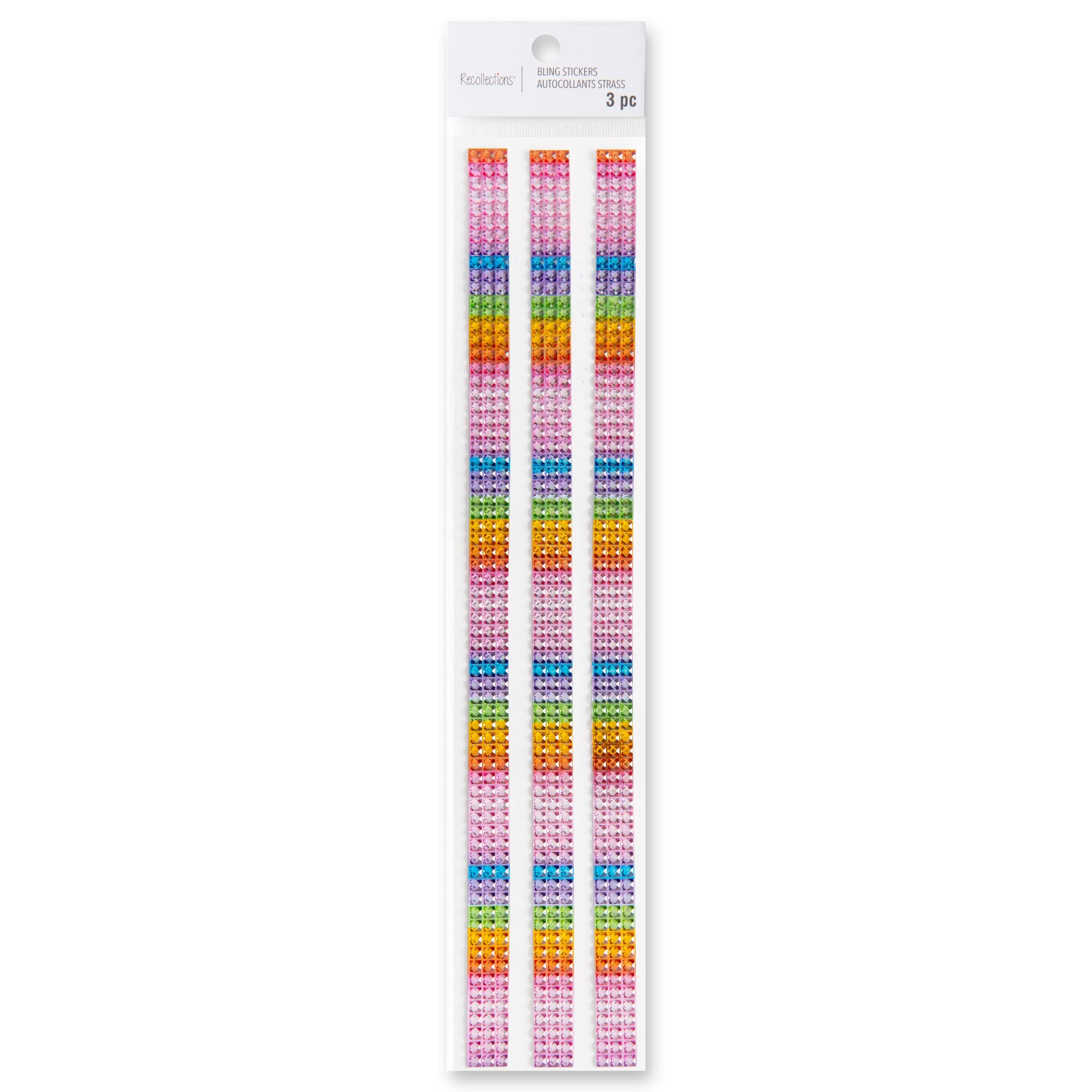 Rainbow Border Bling Stickers By Recollections™ - Image 4
