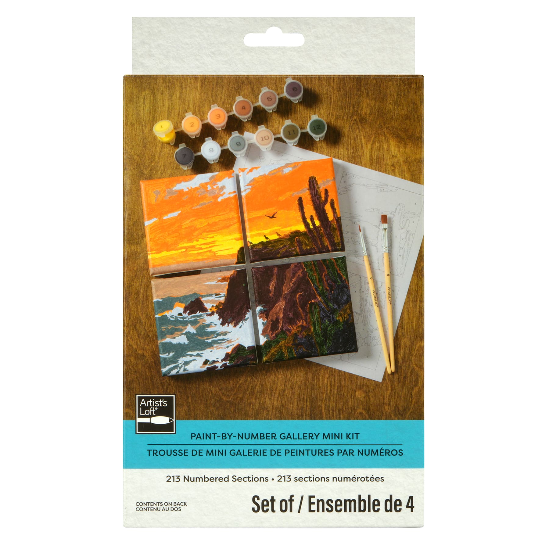 Cliffside Paint-by-Number Gallery Mini Kit by Artist's Loft®