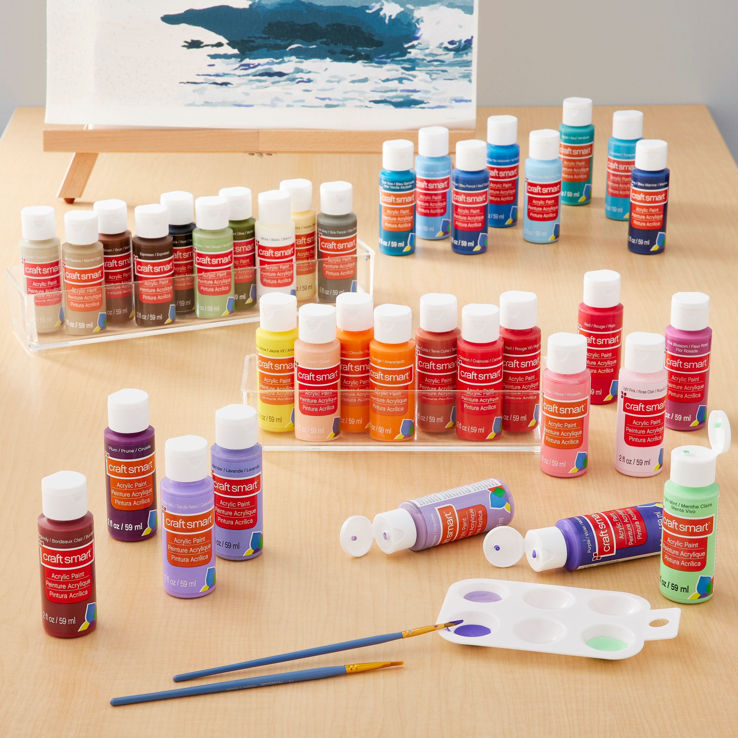 36 Color Acrylic Paint Value Set by Craft Smart® - Image 2
