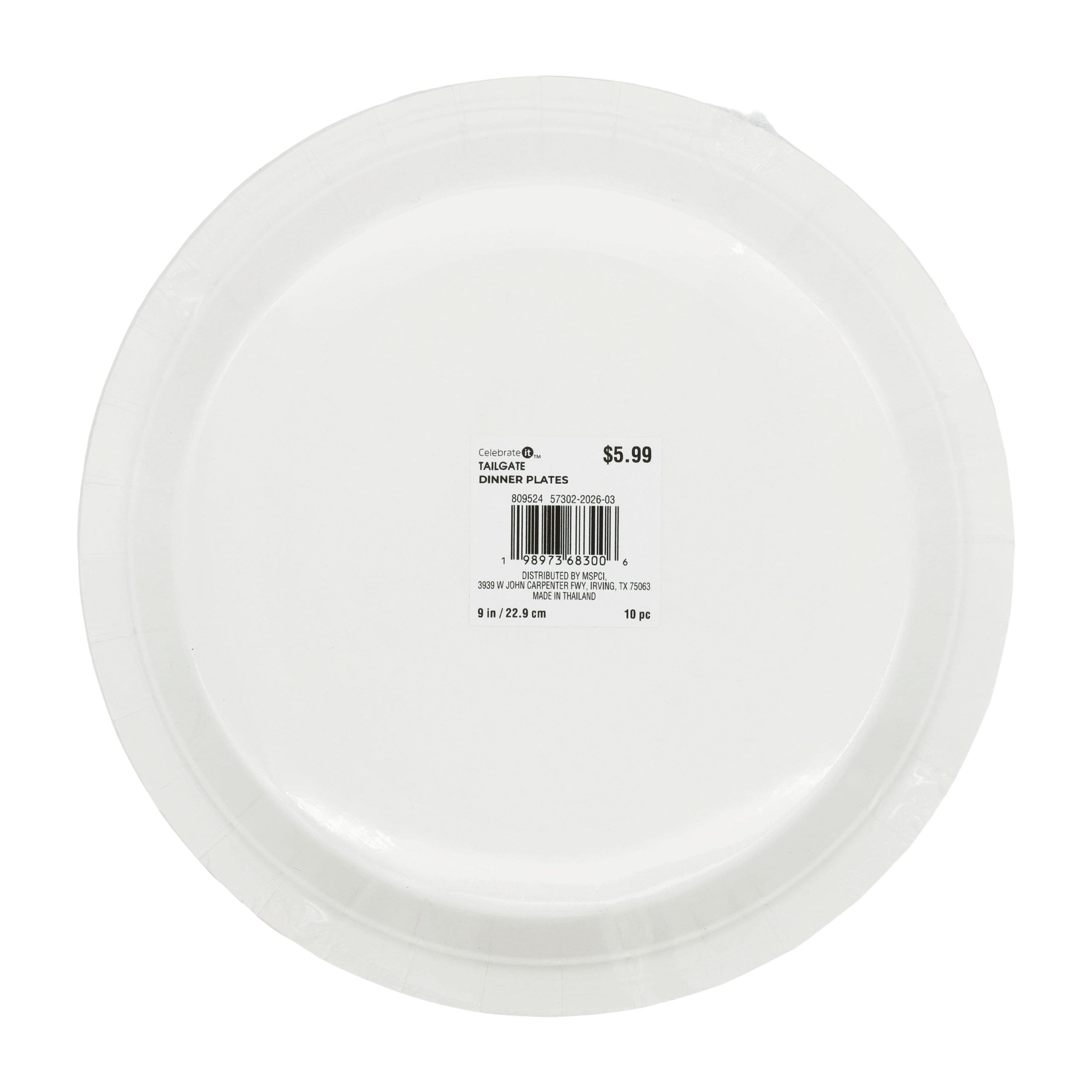9" Football Paper Plates, 10ct. by Celebrate It™ - Image 4