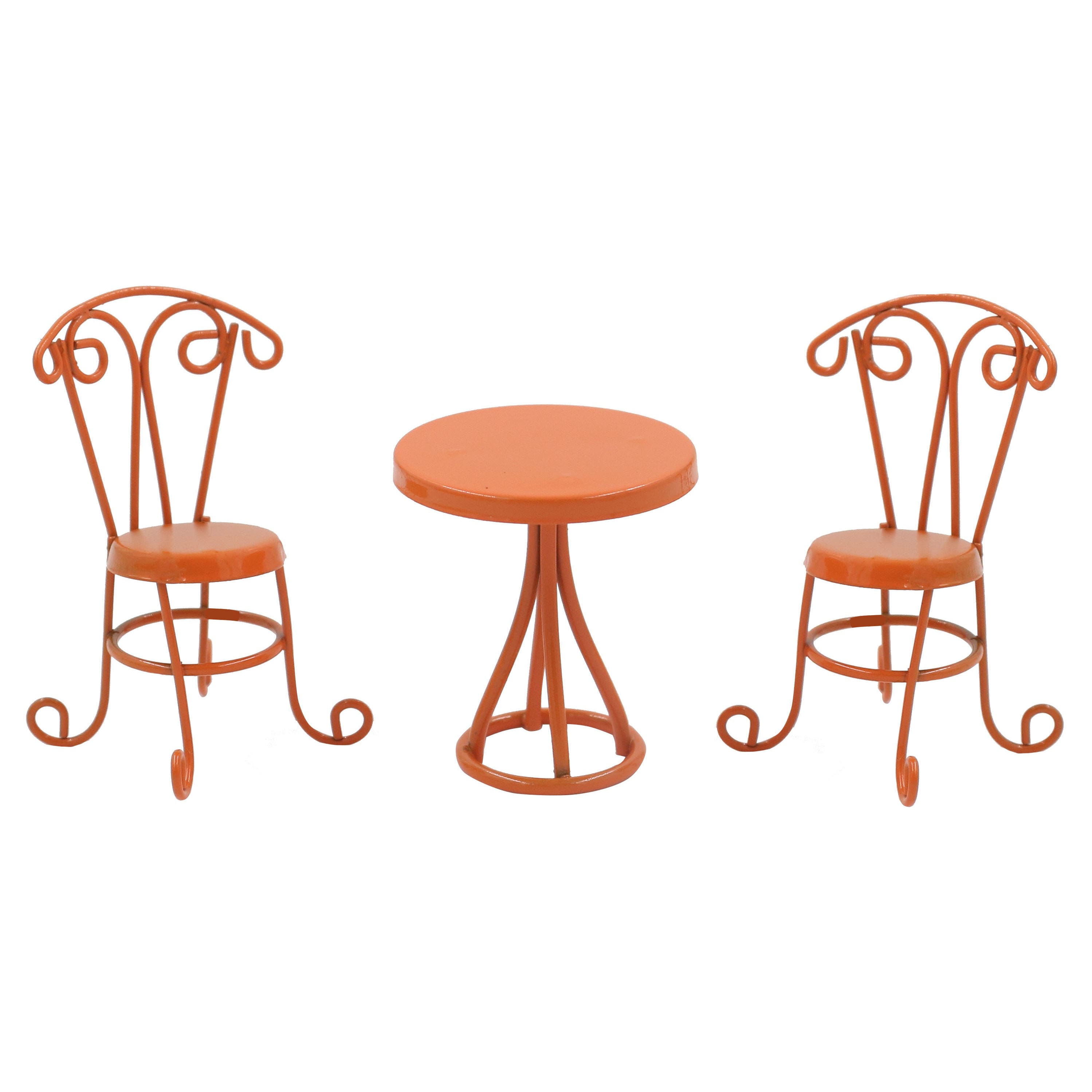 Mini Orange Bistro Table & Chairs by Ashland®