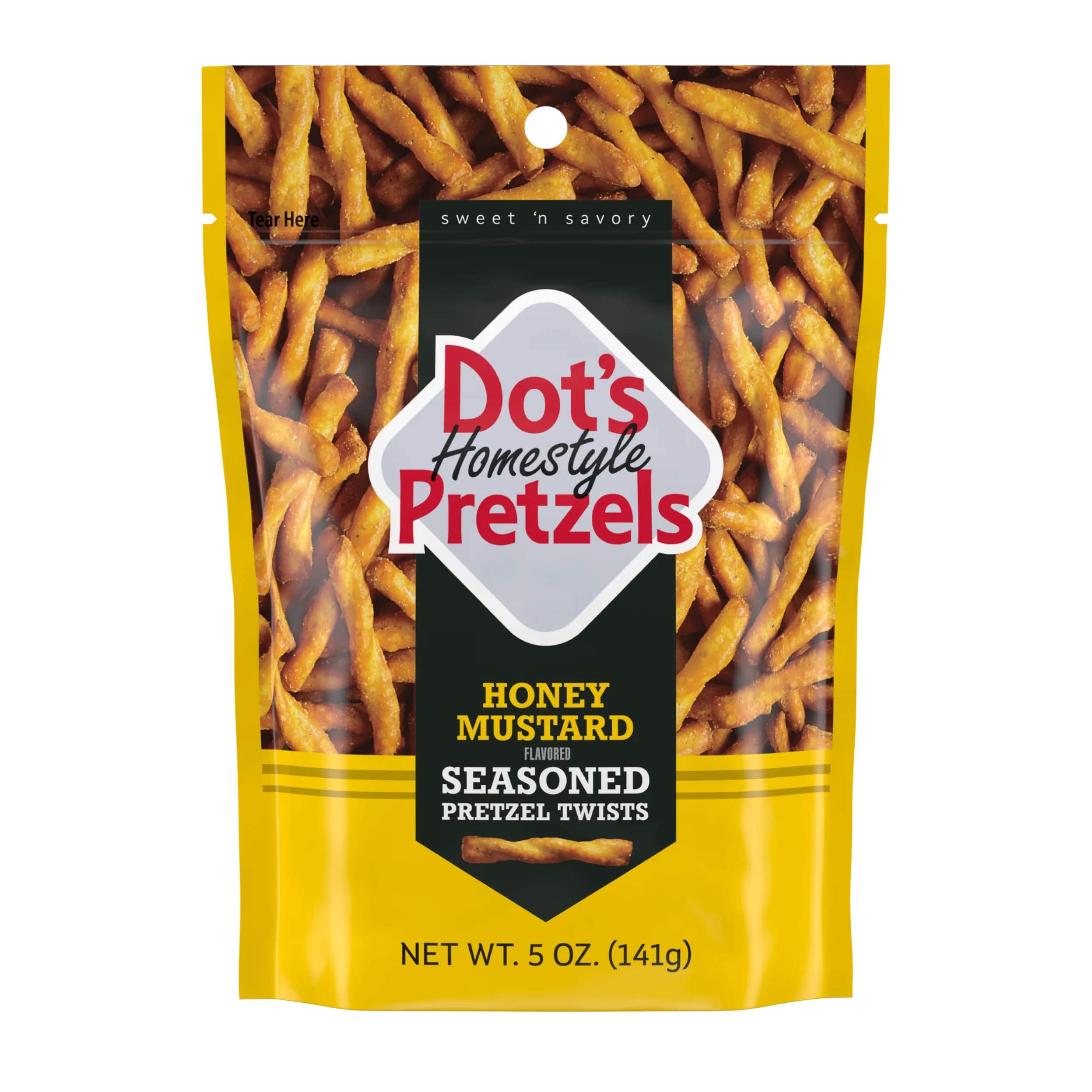Dot's Homestyle Pretzels Honey Mustard Seasoned Pretzel Twists