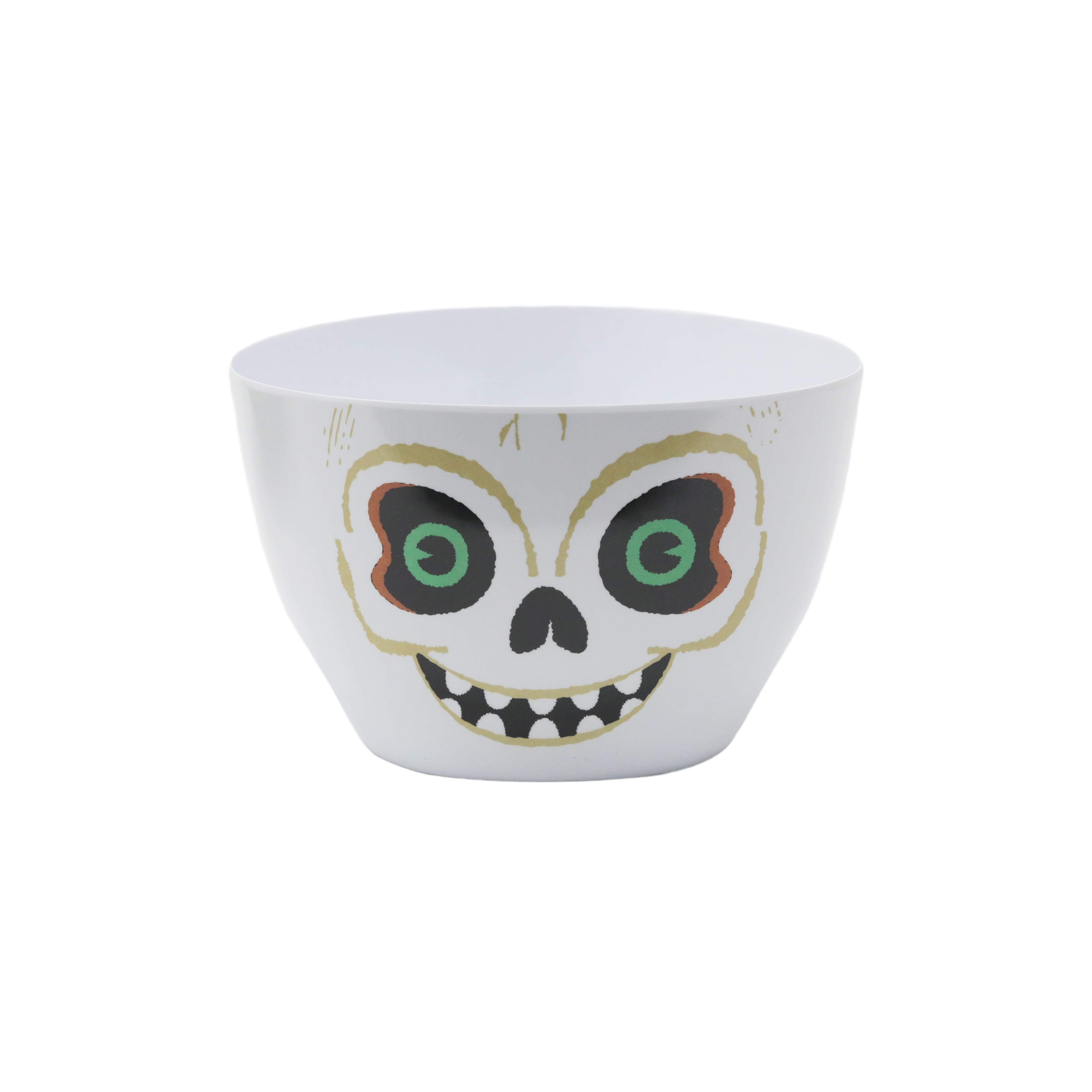 9.5" x 10.5" Halloween Skull Melamine Bowl by Celebrate It™