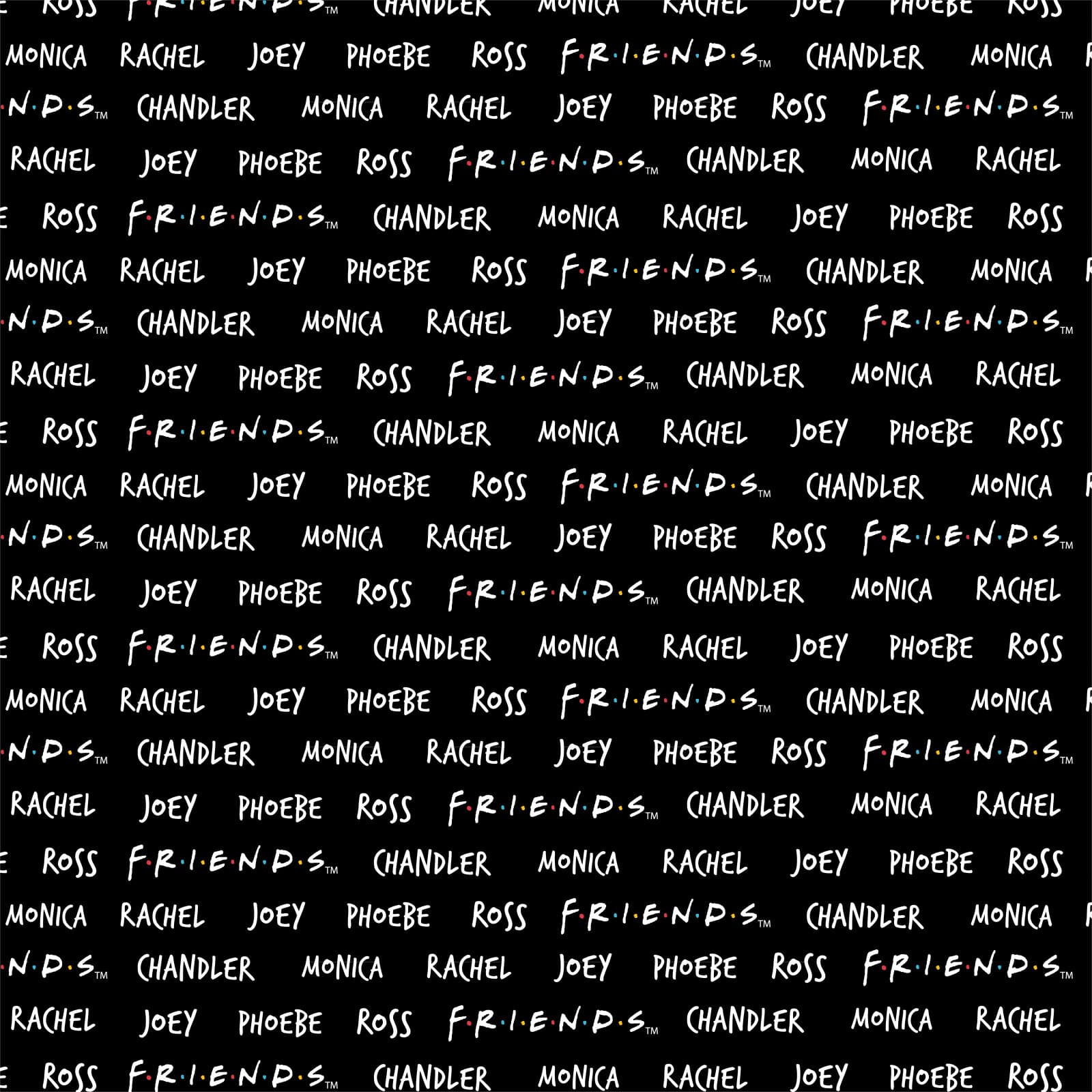 Camelot® Fabrics Friends™ Names Cotton Fabric