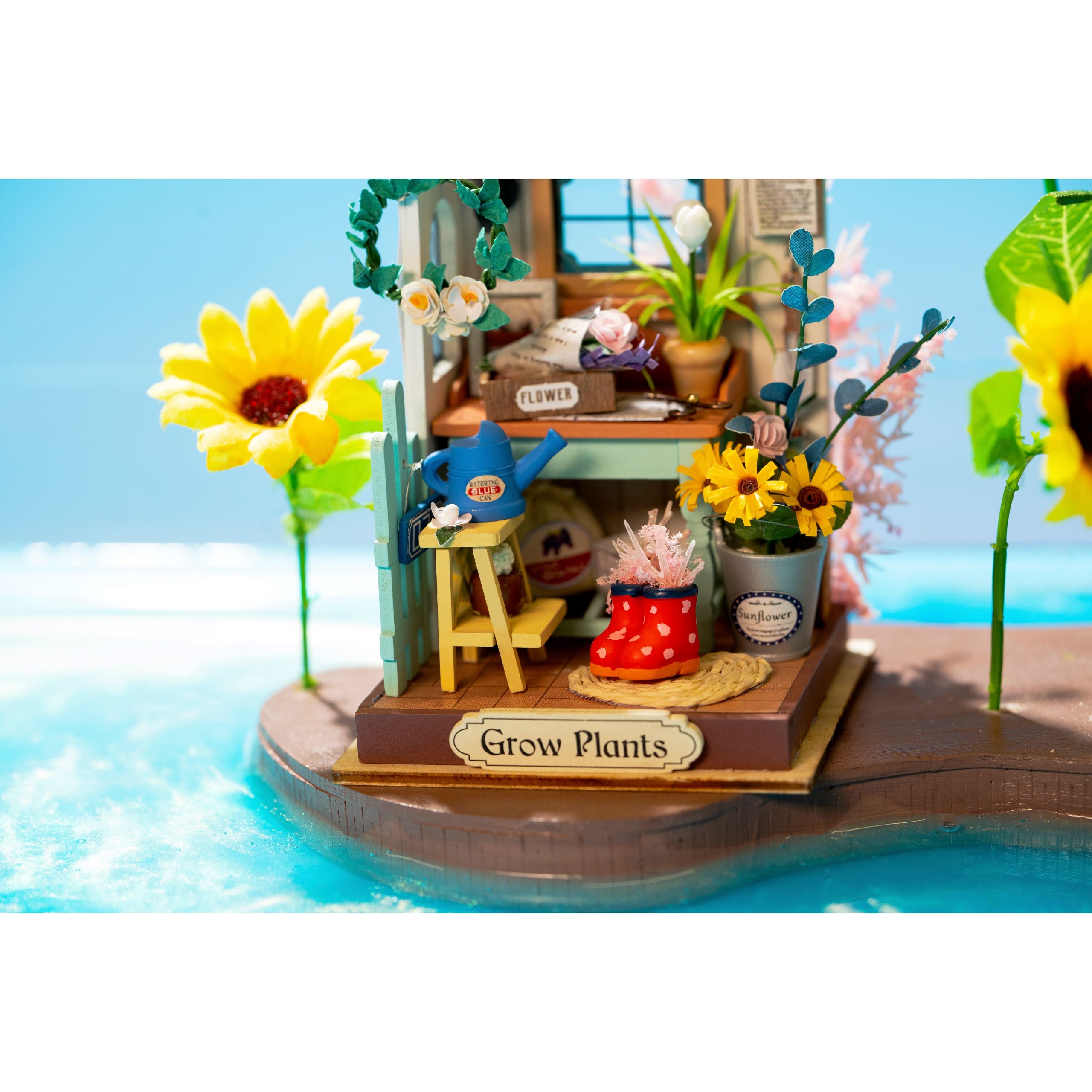 Rolife® Dreaming Terrace Garden DIY Miniature Kit - Image 3