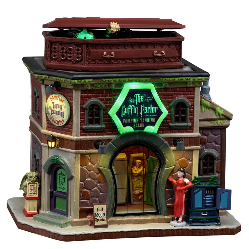 Lemax® Spooky Town® The Coffin Parlor