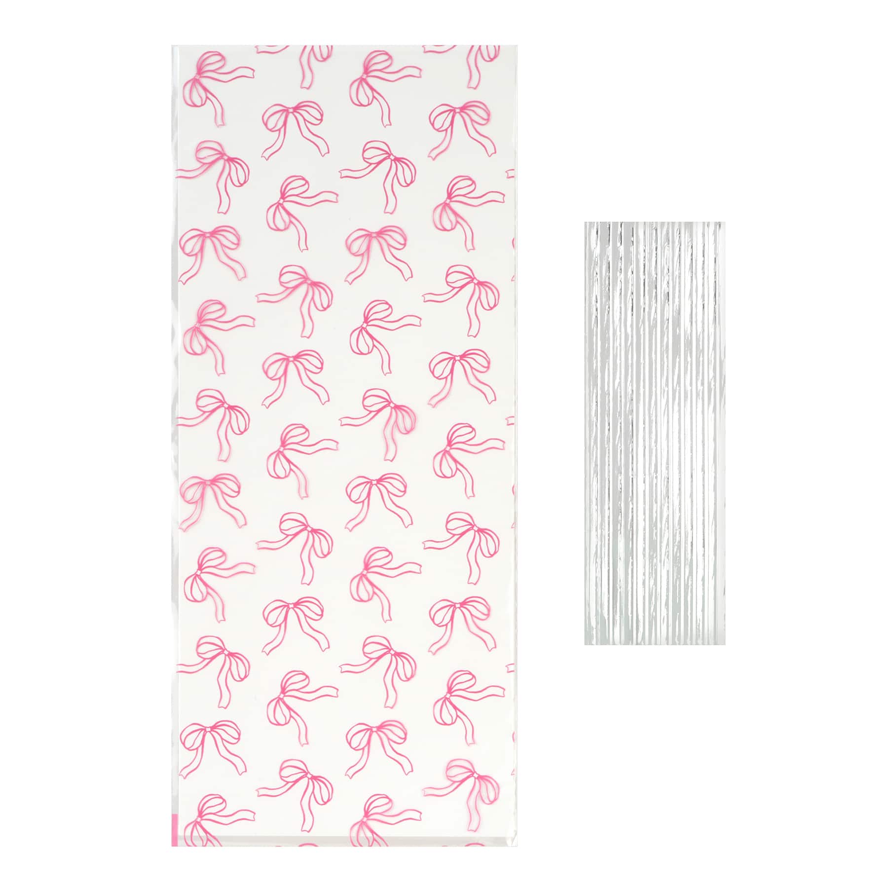 Pink Bow Treat Bags, 12ct. by Celebrate It™