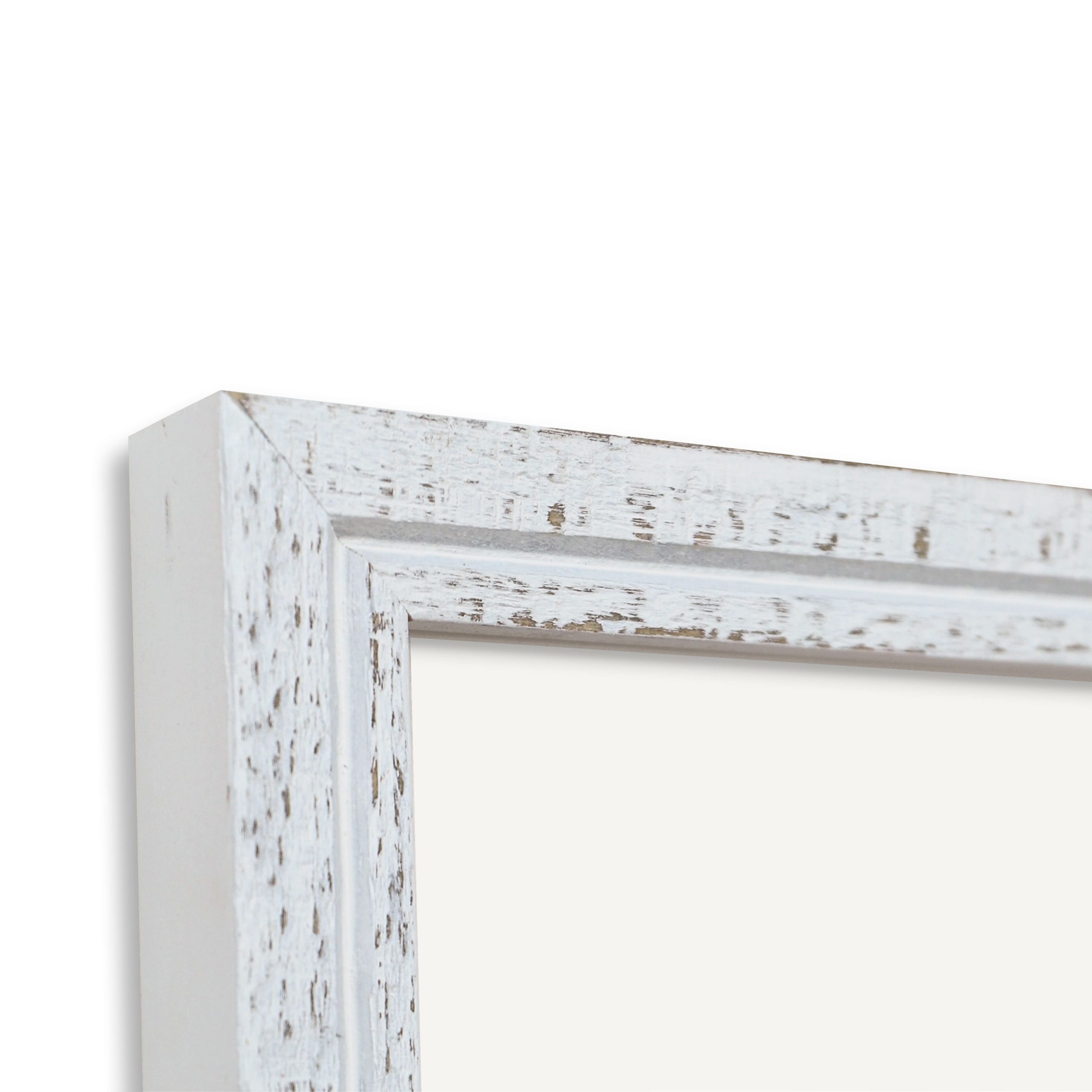 Home™ White Distressed Float Frame by Studio Décor® - Image 2