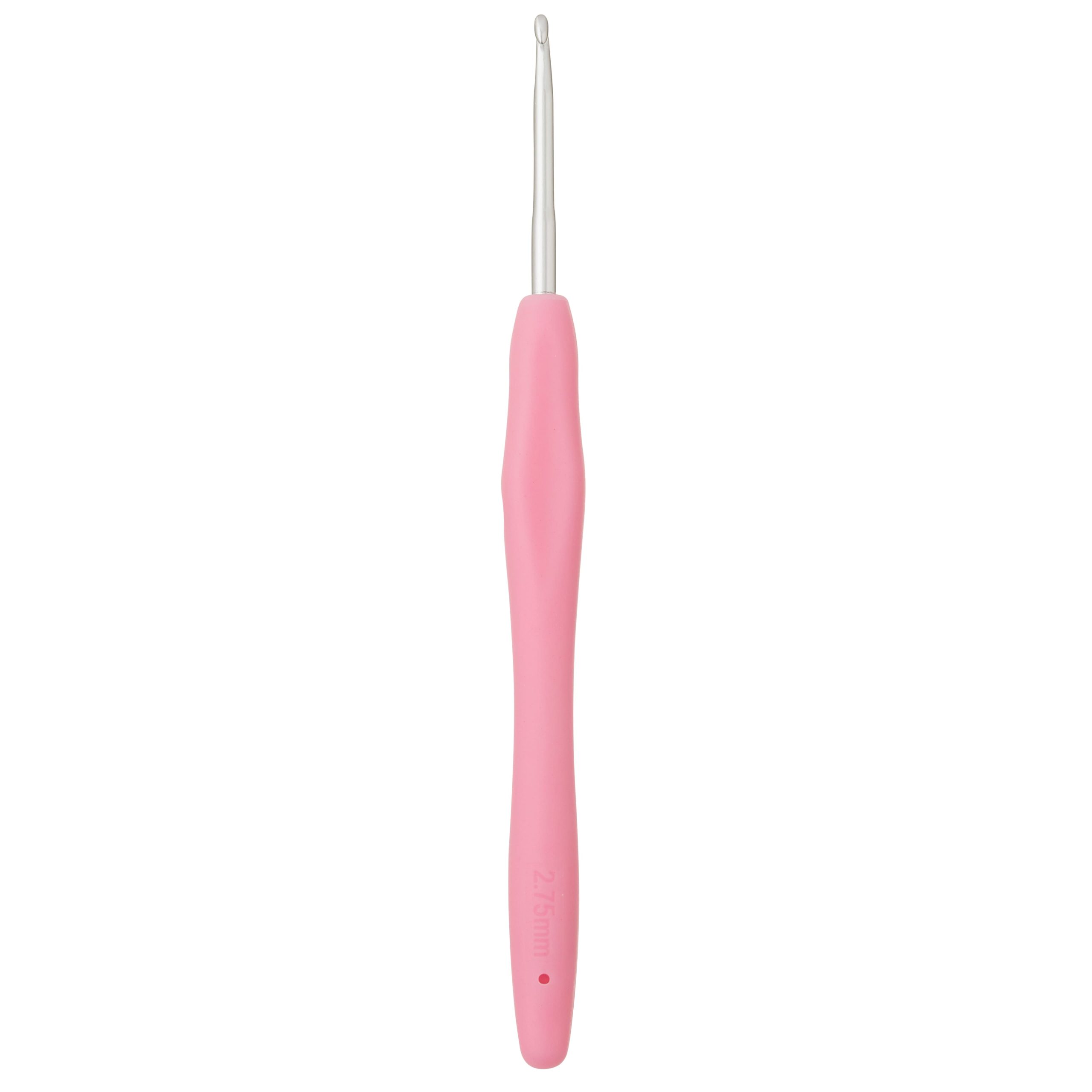 Ergonomic Aluminum Crochet Hook by Loops & Threads®