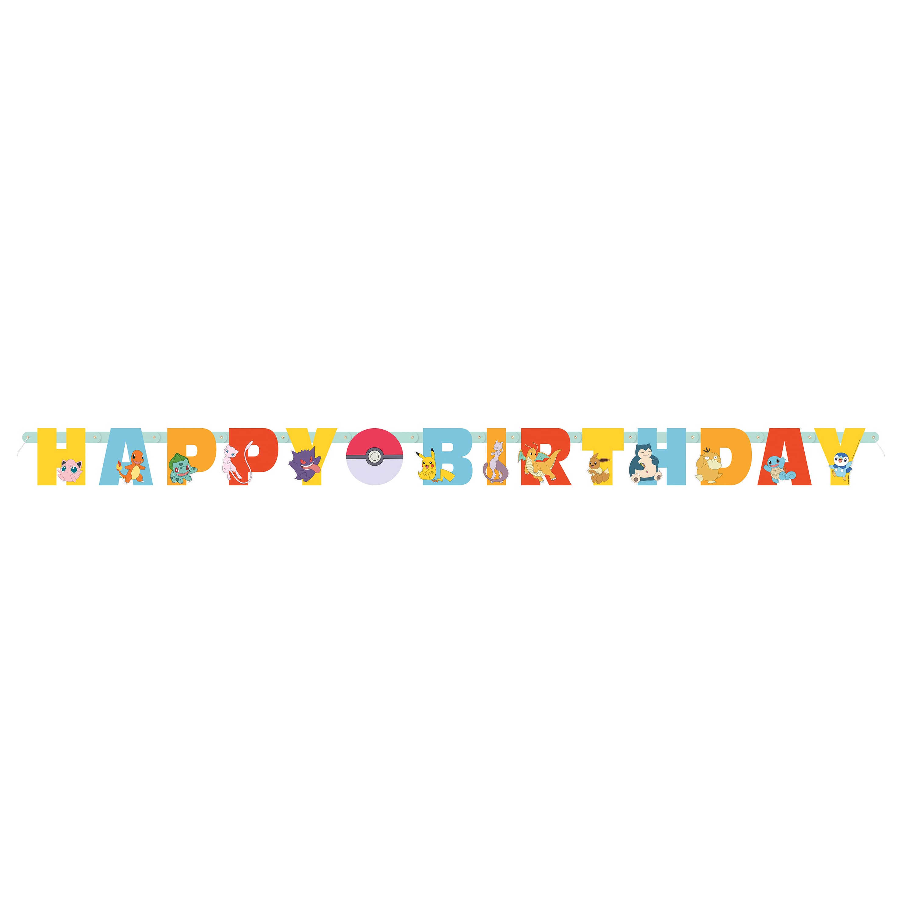 6ft. Pokémon™ Birthday Banner