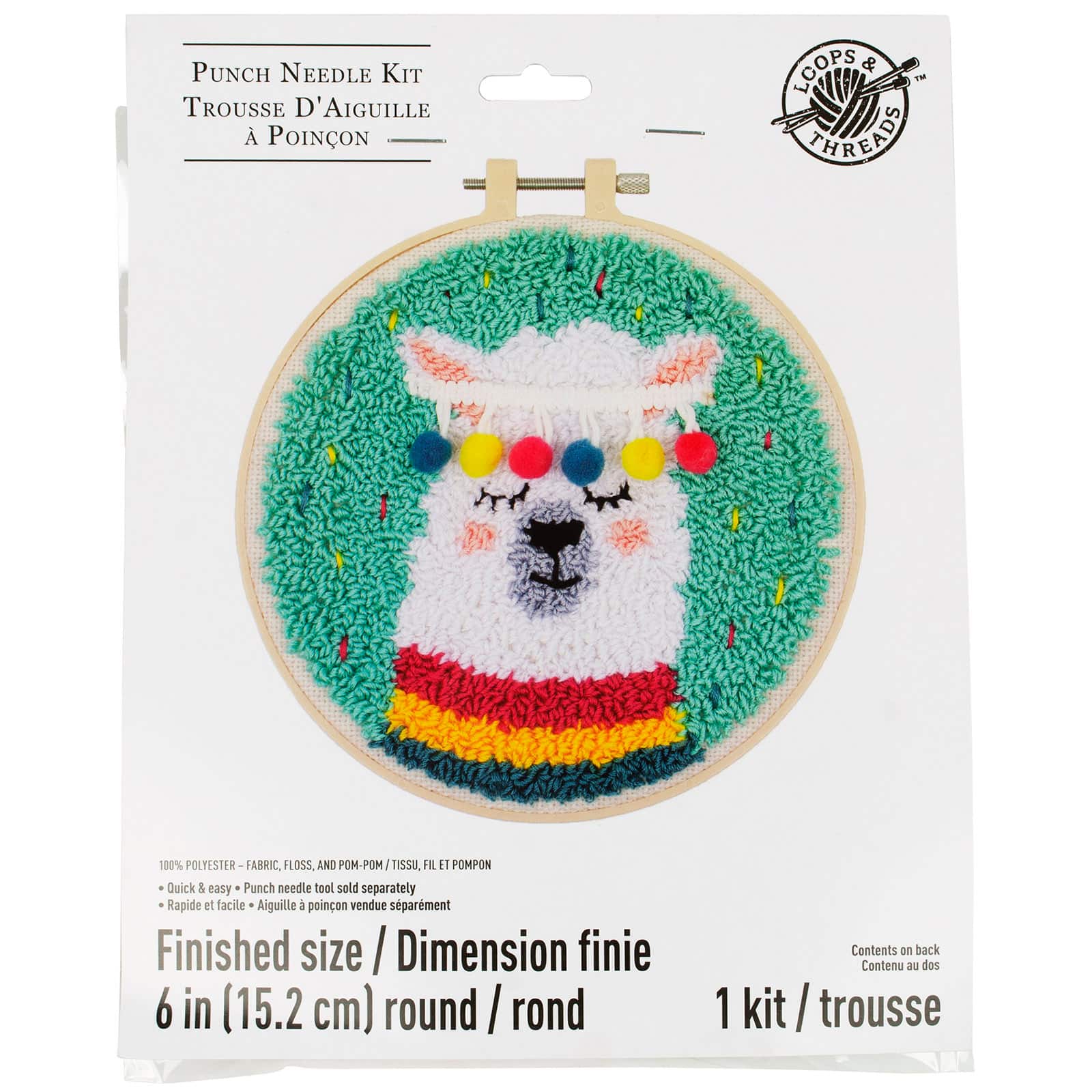 Llama Punch Needle Kit by Loops & Threads® - Image 3