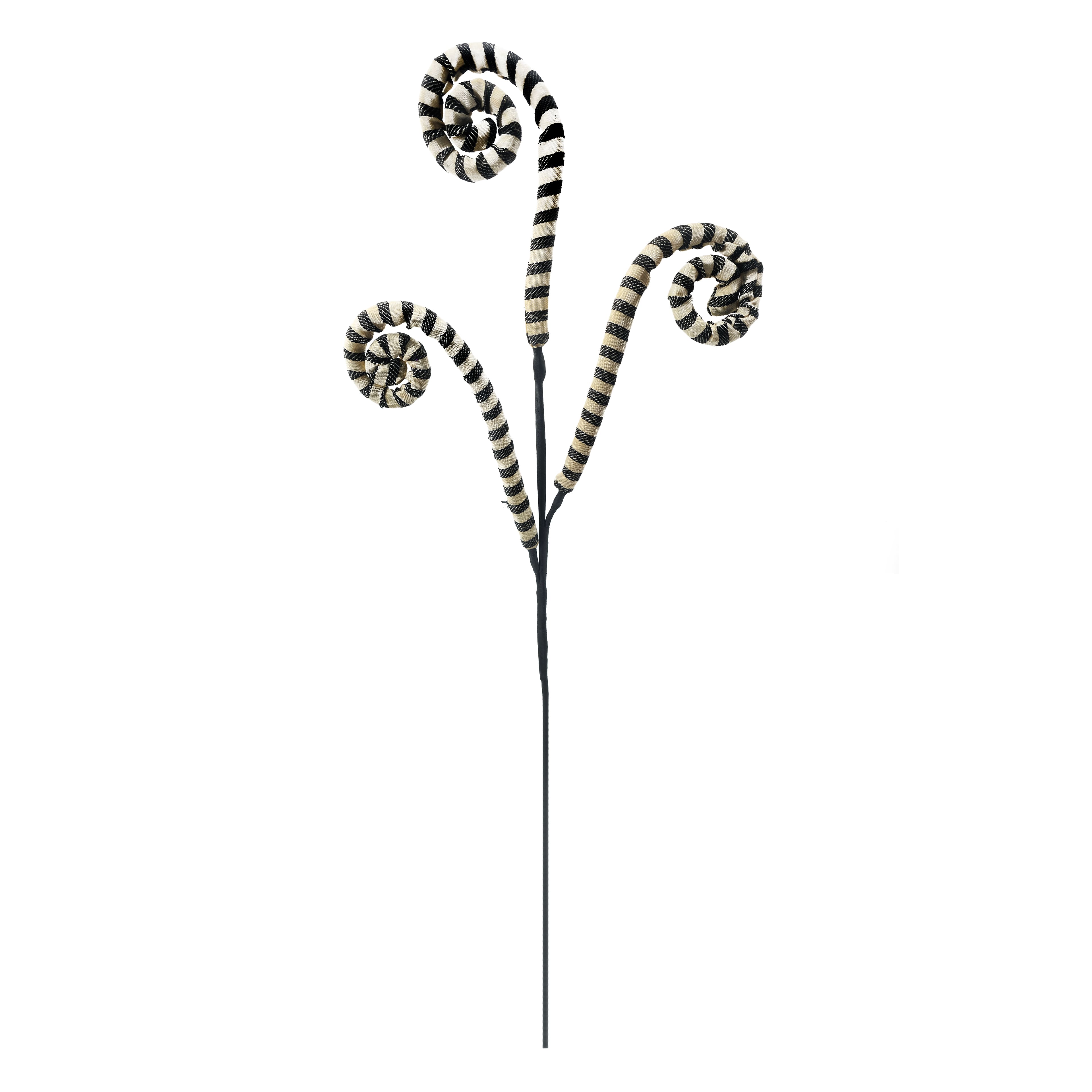 29" Black & White Striped Stem by Ashland®