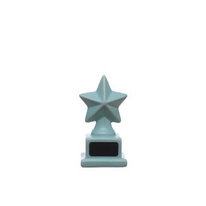 Class Rules! 4.75" Teal Star Tabletop Décor by B2C™