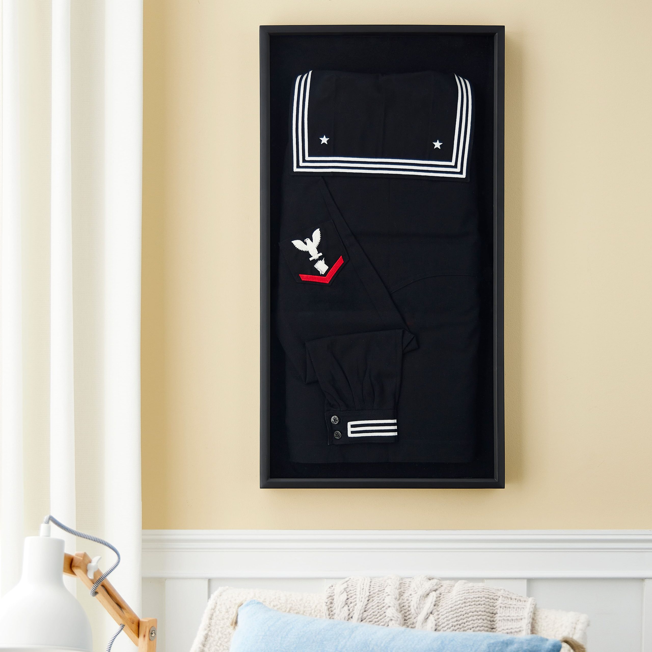 16" x 31" Black Large Shadow Box by Studio Décor® - Image 3
