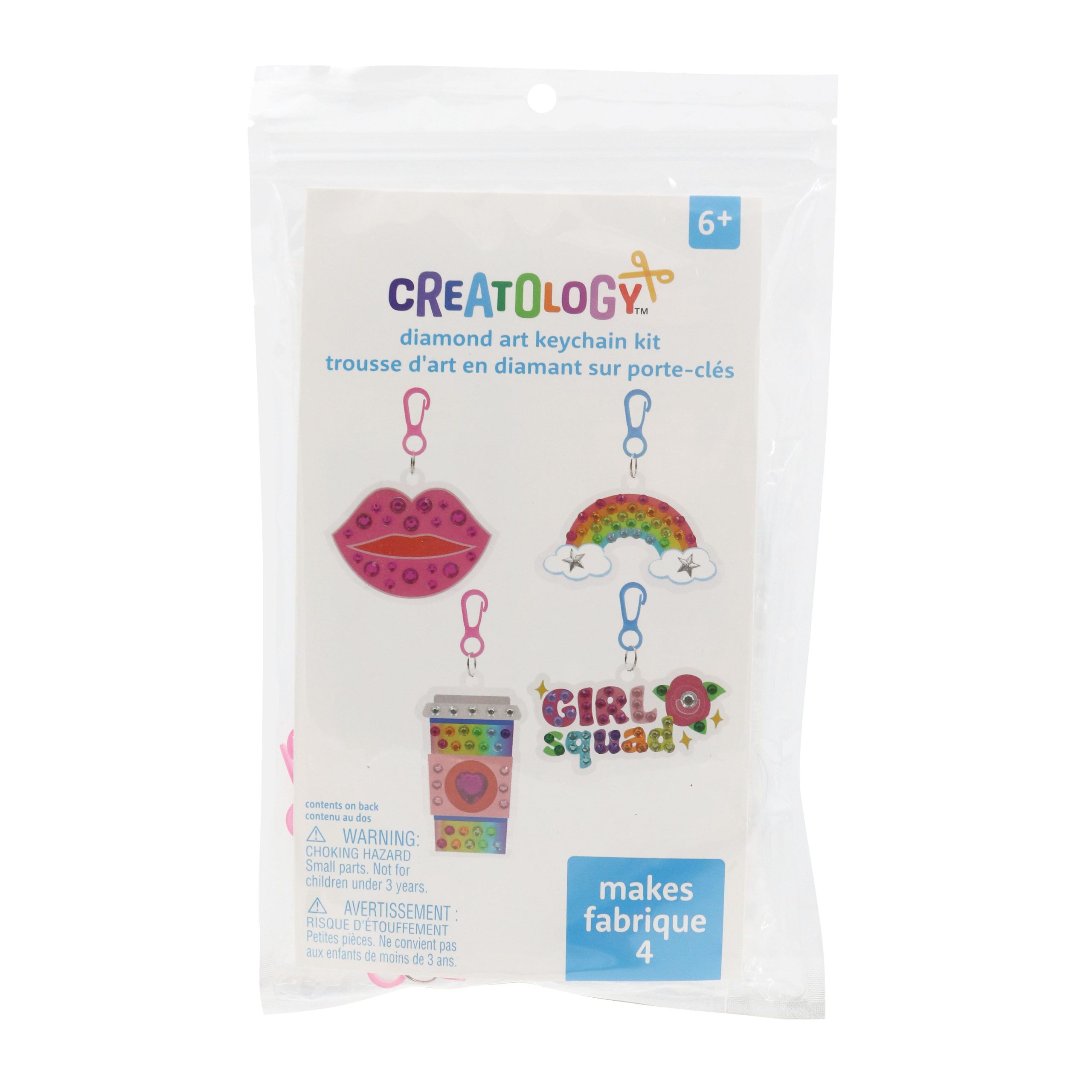 Girl Squad Backpack Keychain Diamond Art Kit by Creatology™ - Image 3