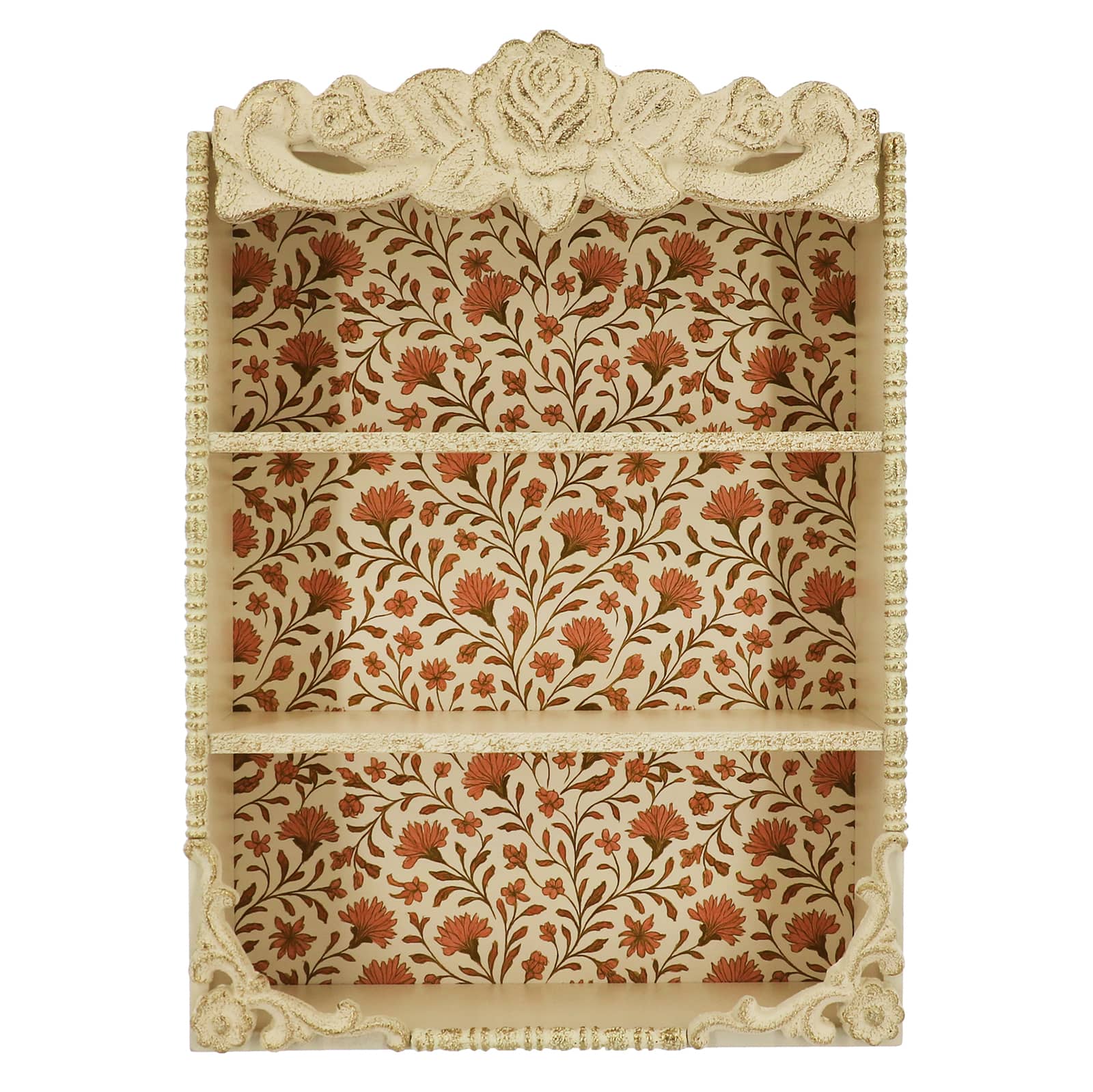 12.75" x 18.5" Orange Floral Wall Décor by Ashland®