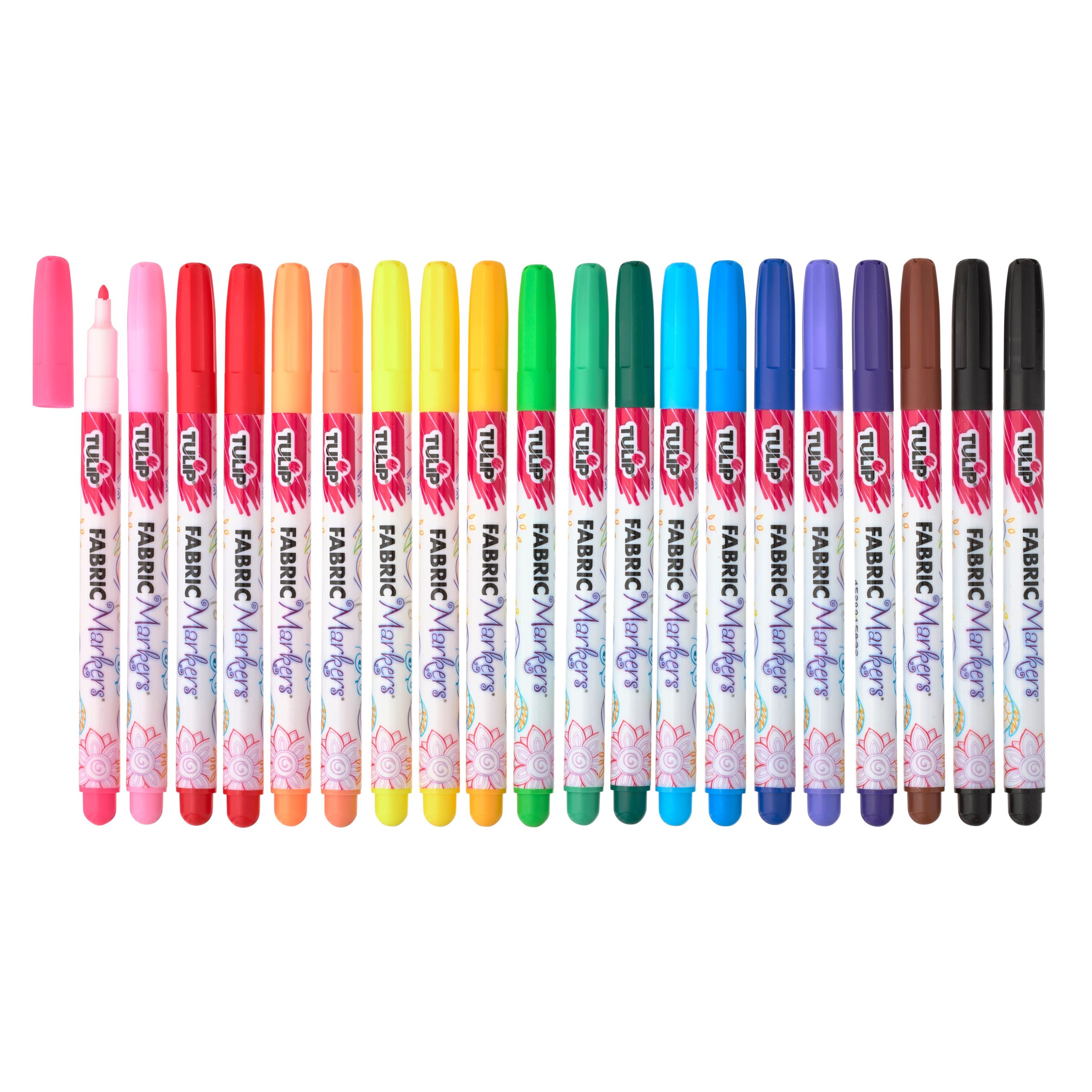 Tulip® Fabric Markers® Fine Writers, 20 Pack - Image 3