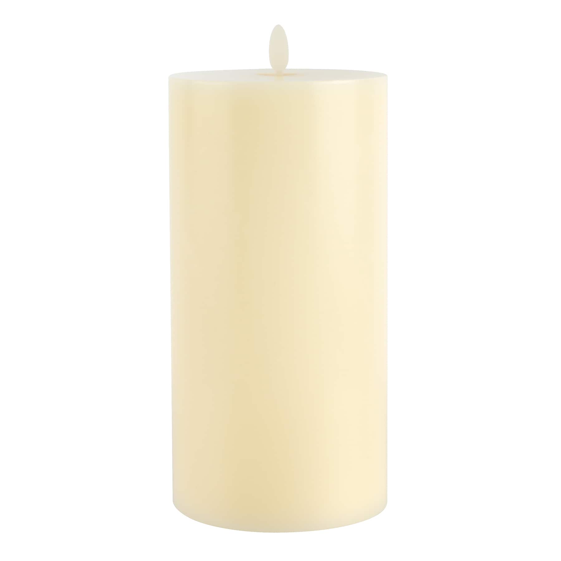 4" x 8" Oscillating Flame LED Pillar Candle by Ashland®