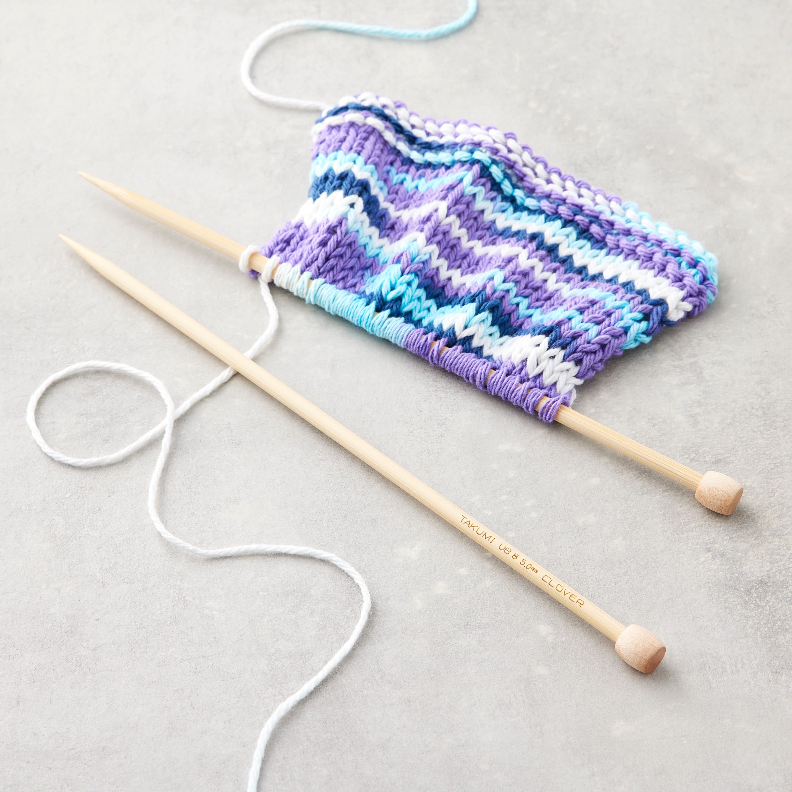 Clover Takumi® 9" Bamboo Knitting Needles - Image 2