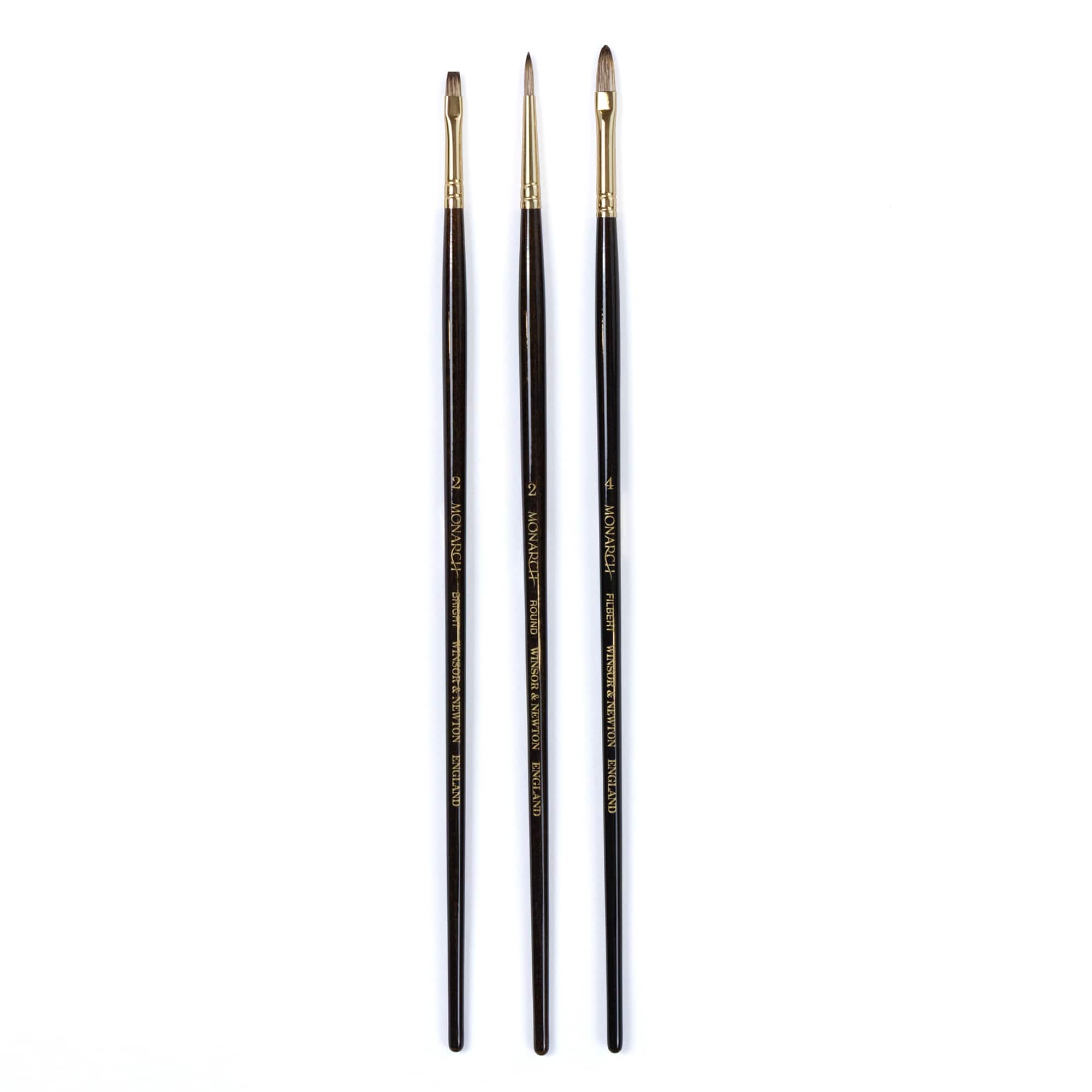 Winsor & Newton® Monarch 3 Piece Brush Set