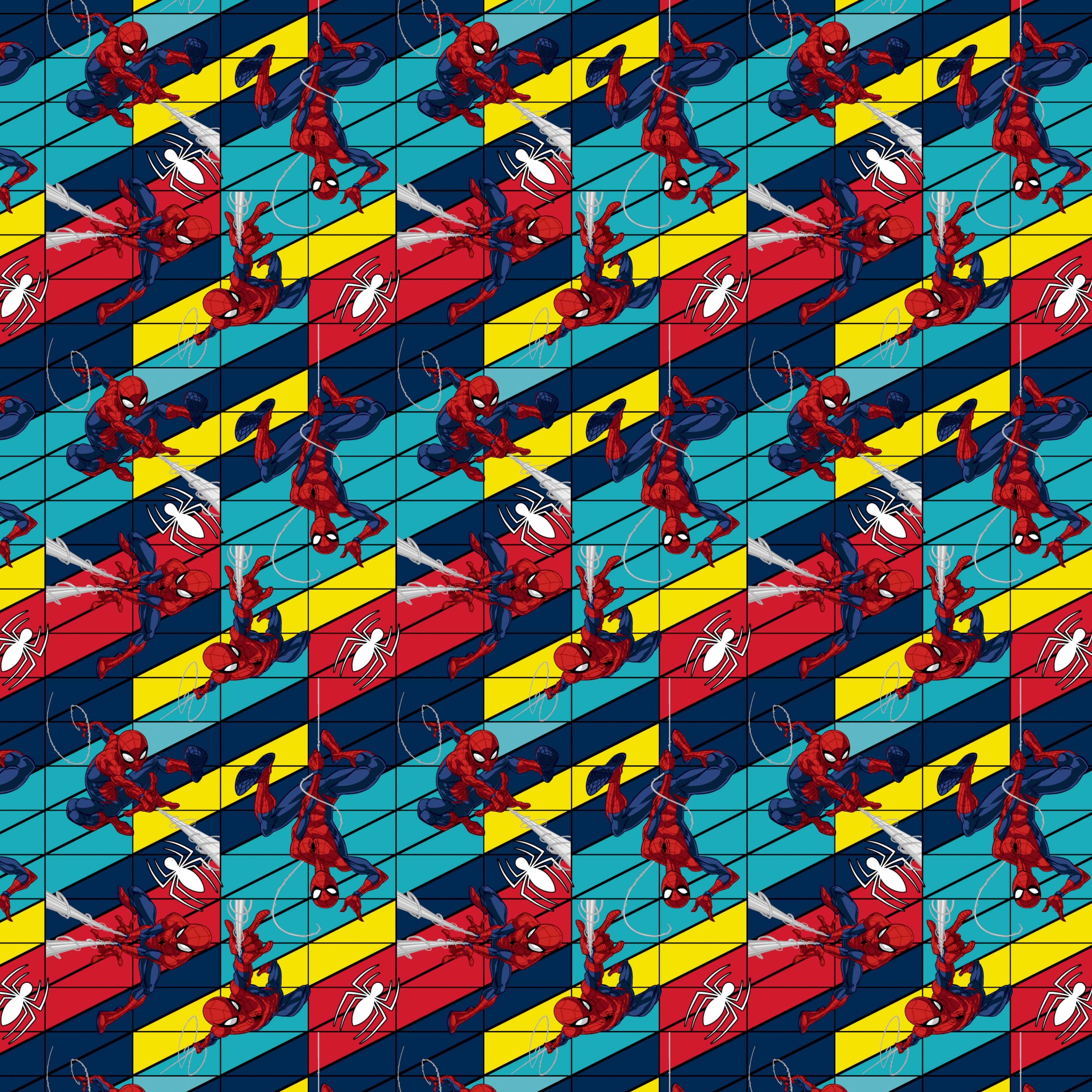 Marvel® Spider-Man Swinging Cotton Fabric