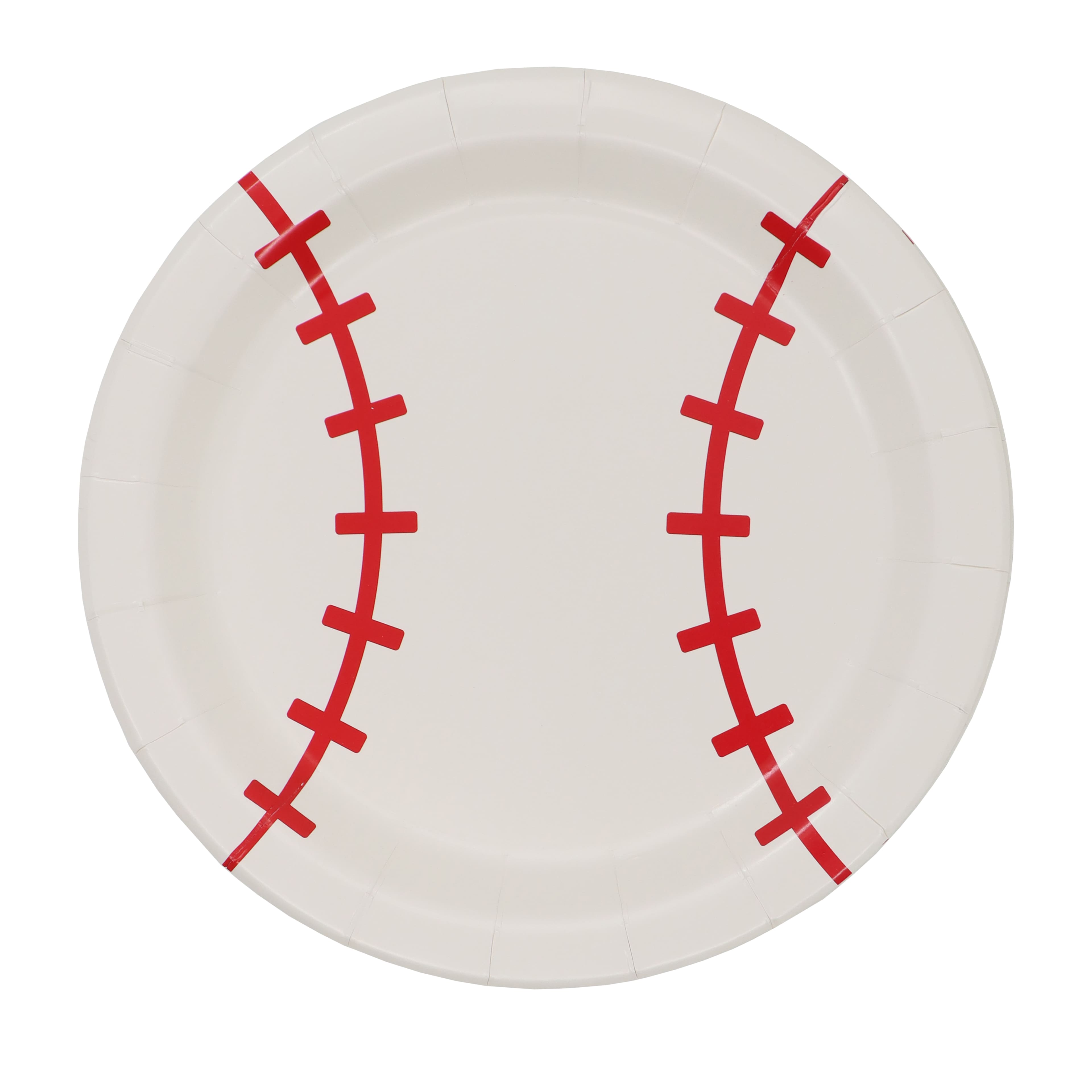7" Baseball Snack Plates, 10ct. by Celebrate It™