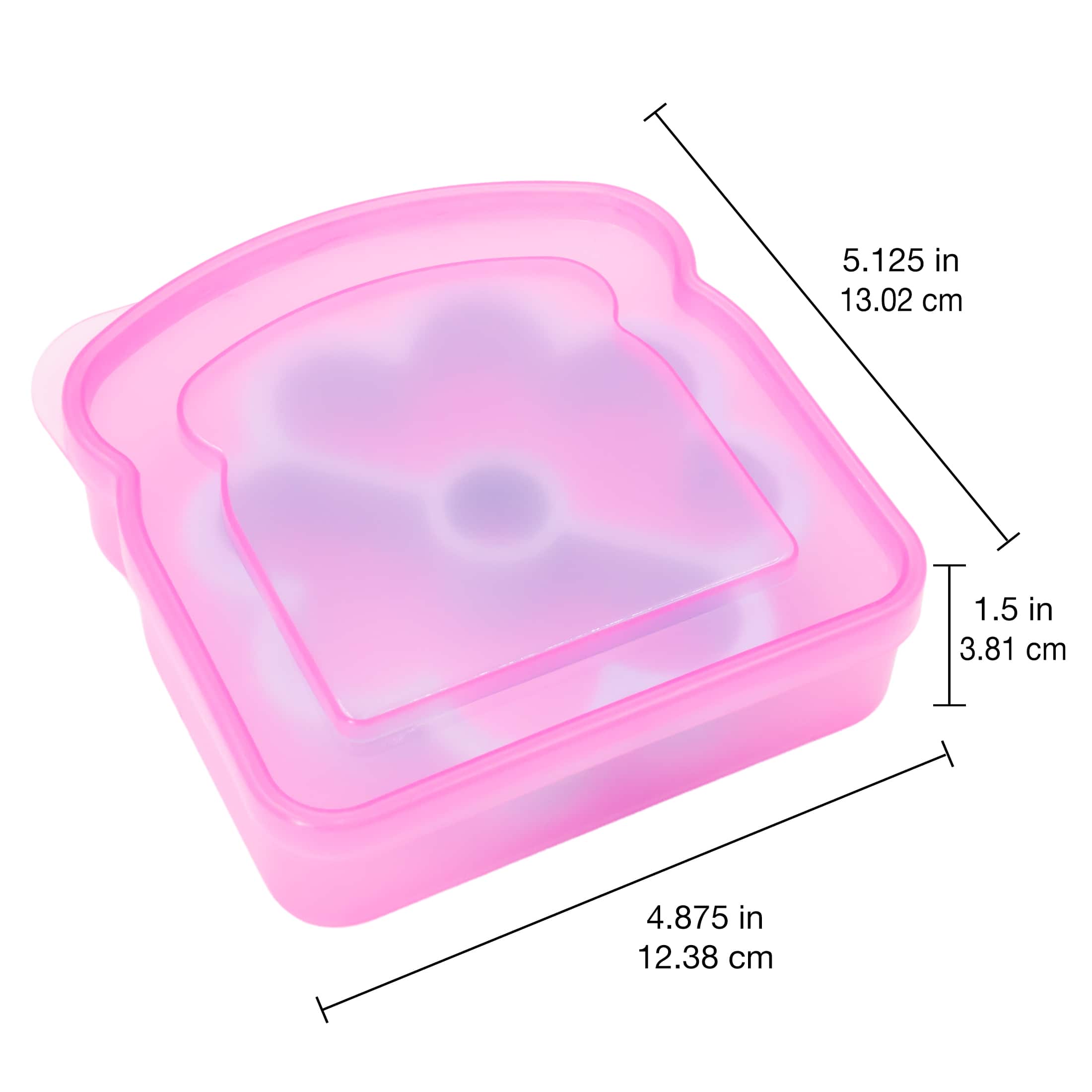 Class Rules! 5.25" Pink Sandwich Cutter Set by B2C™ - Image 4