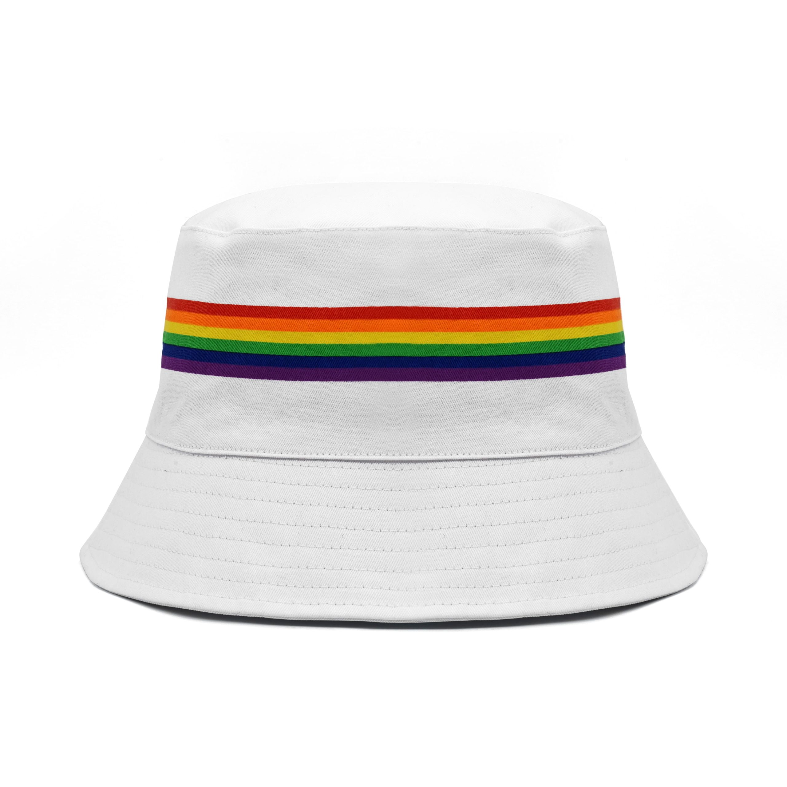 Pride Rainbow Stripes Adult Bucket Hat by Celebrate It™