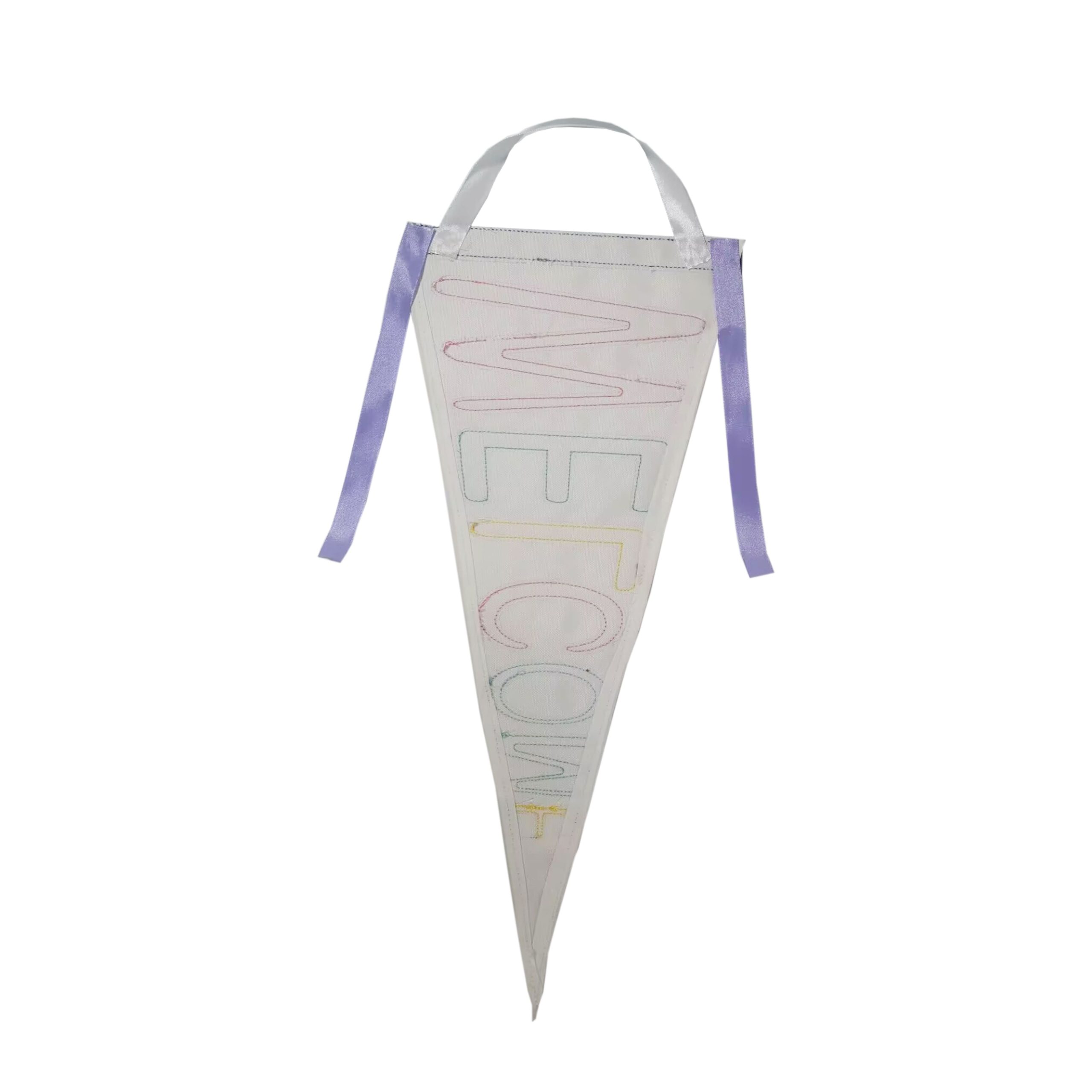 Class Rules! 21" Welcome Felt Pennant Flag by B2C™ - Image 3