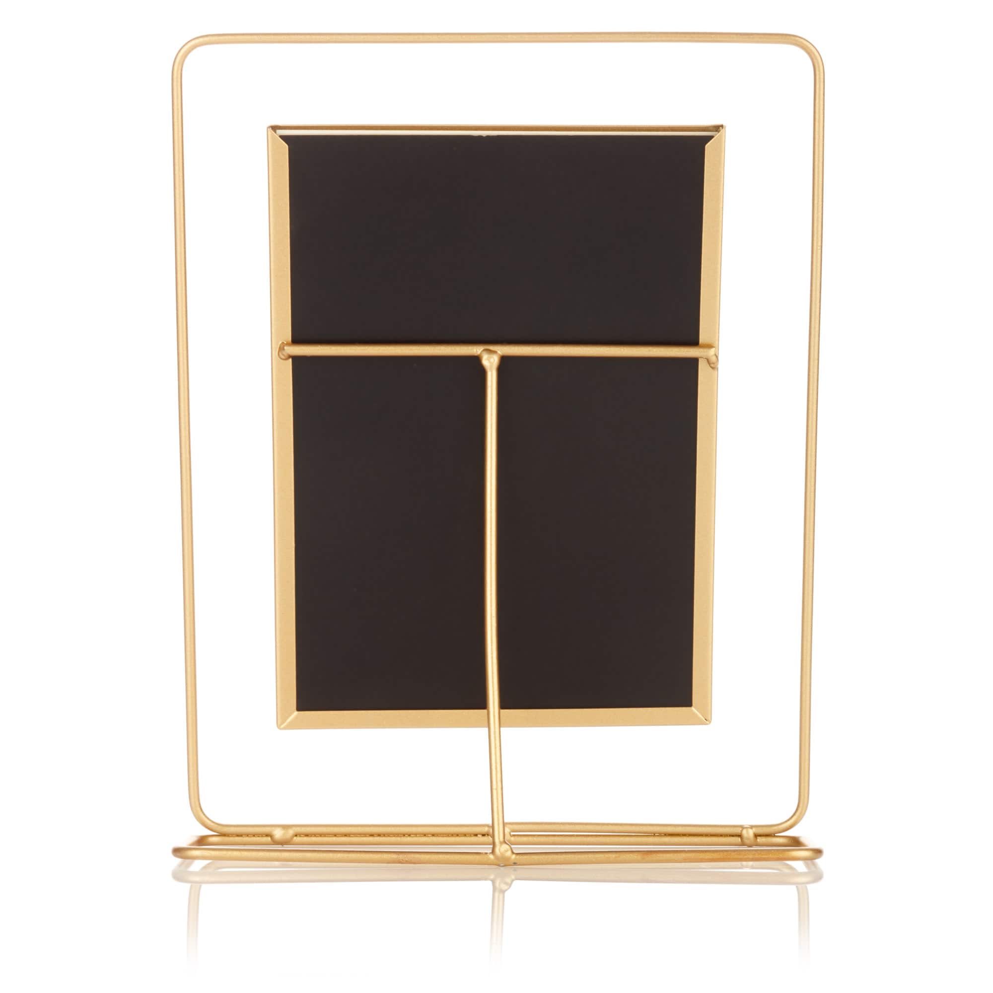 5" x 7" Gold Metal Outline Frame by Studio Décor® - Image 3