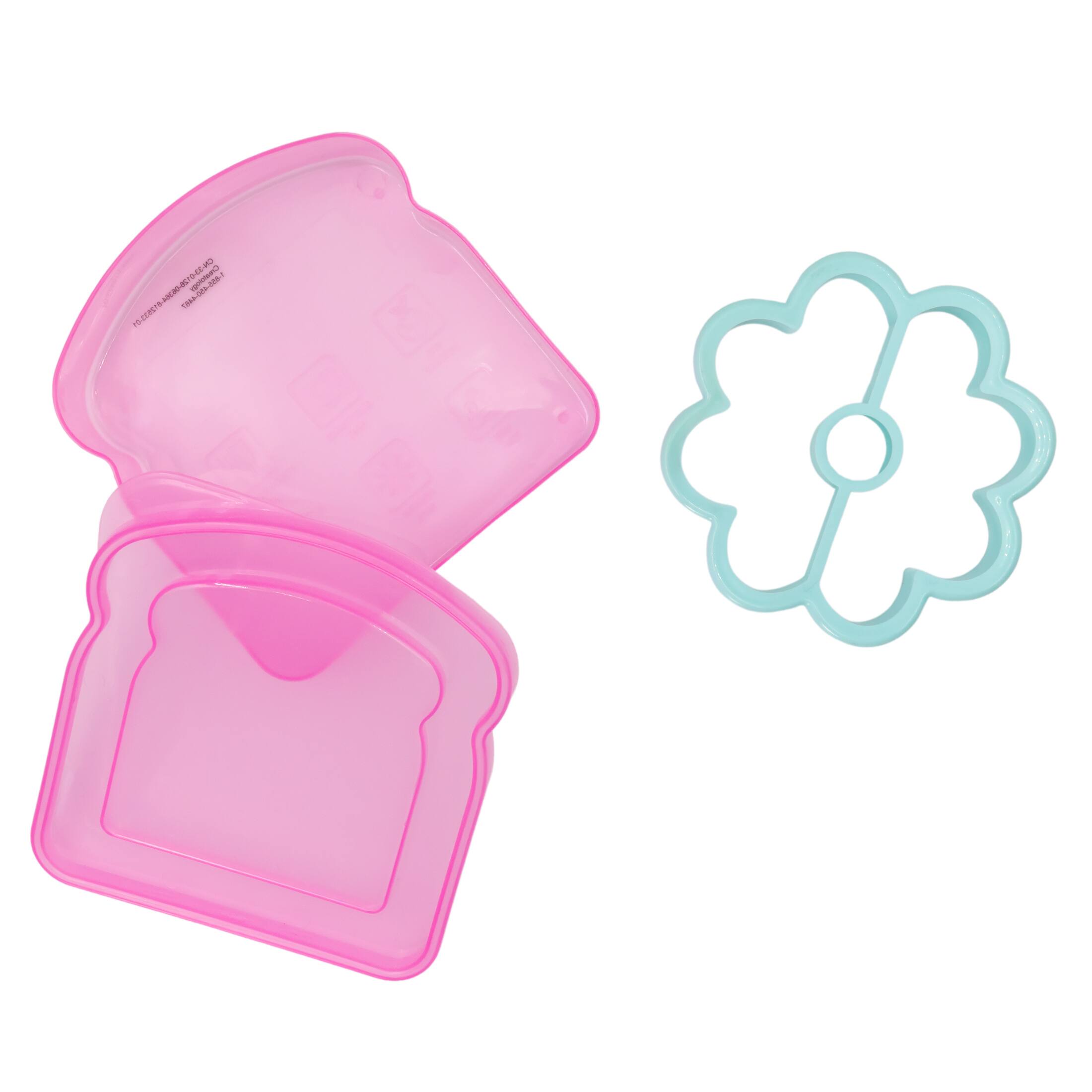 Class Rules! 5.25" Pink Sandwich Cutter Set by B2C™ - Image 3