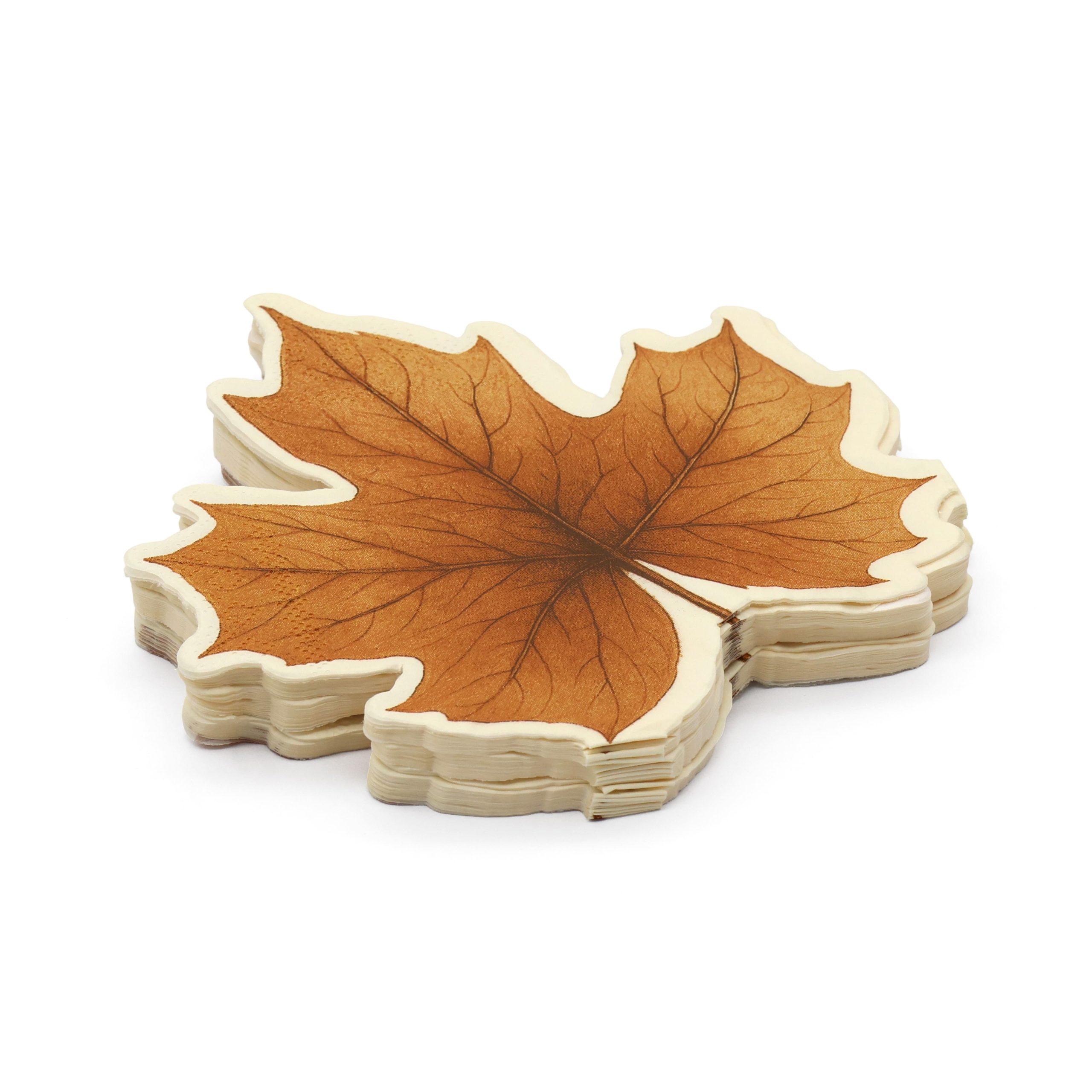 Leaf Shape Lunch Napkins, 20ct. by Celebrate It™ - Image 3