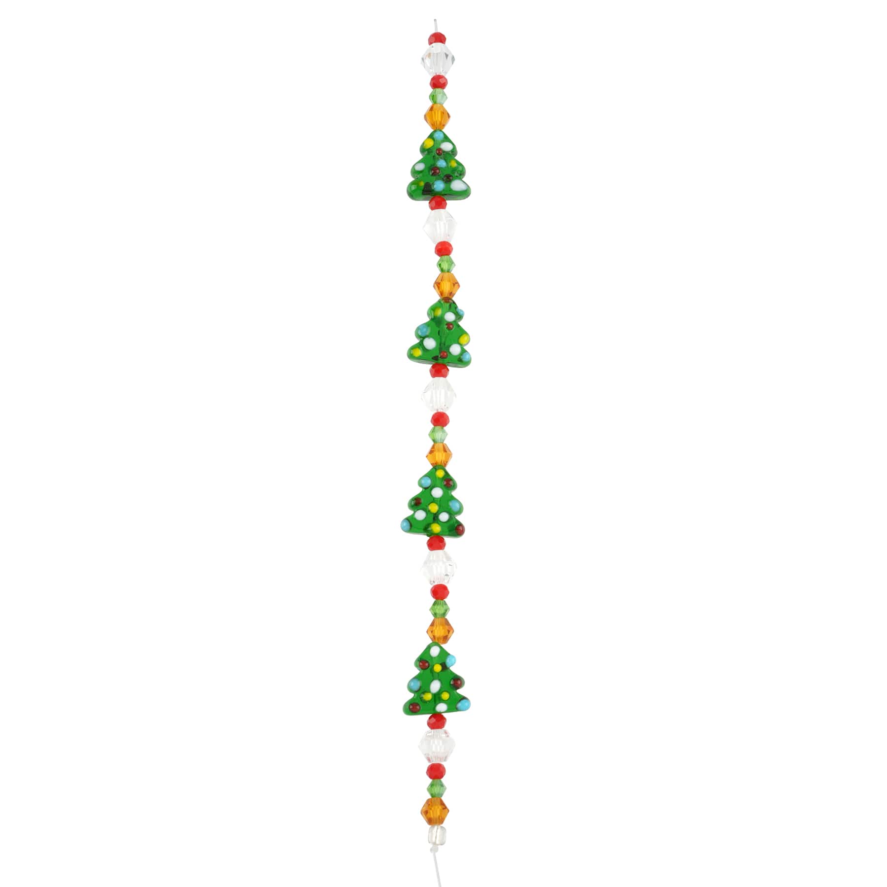 Christmas Tree Lampwork Glass Bead Mix by Bead Landing™ - Image 3