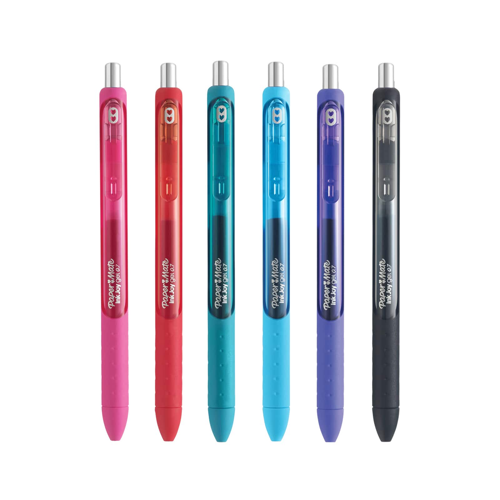 Paper Mate® InkJoy® Retractable 0.7mm Gel Pen 6 Color Set
