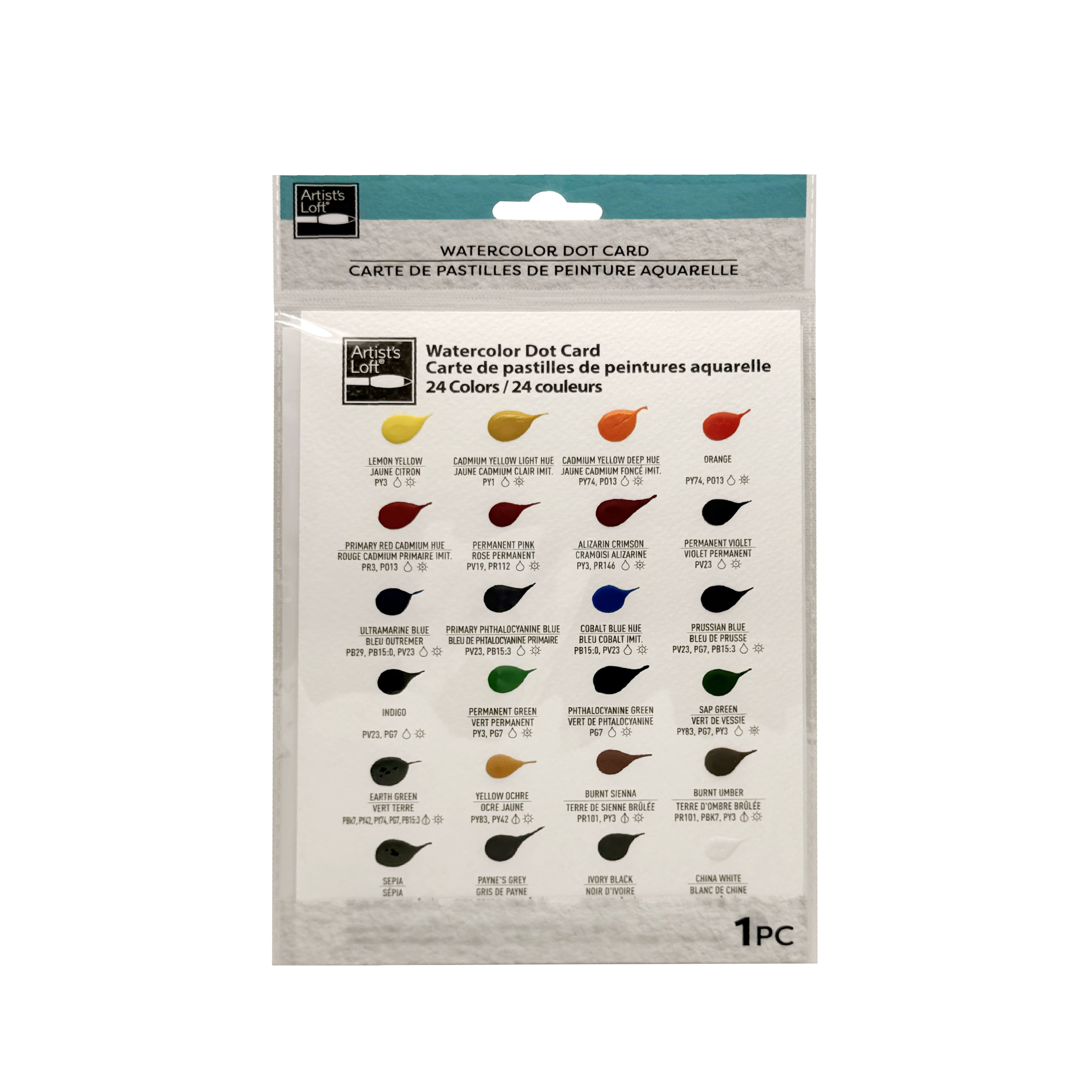 Watercolor Dot Card by Artist's Loft®