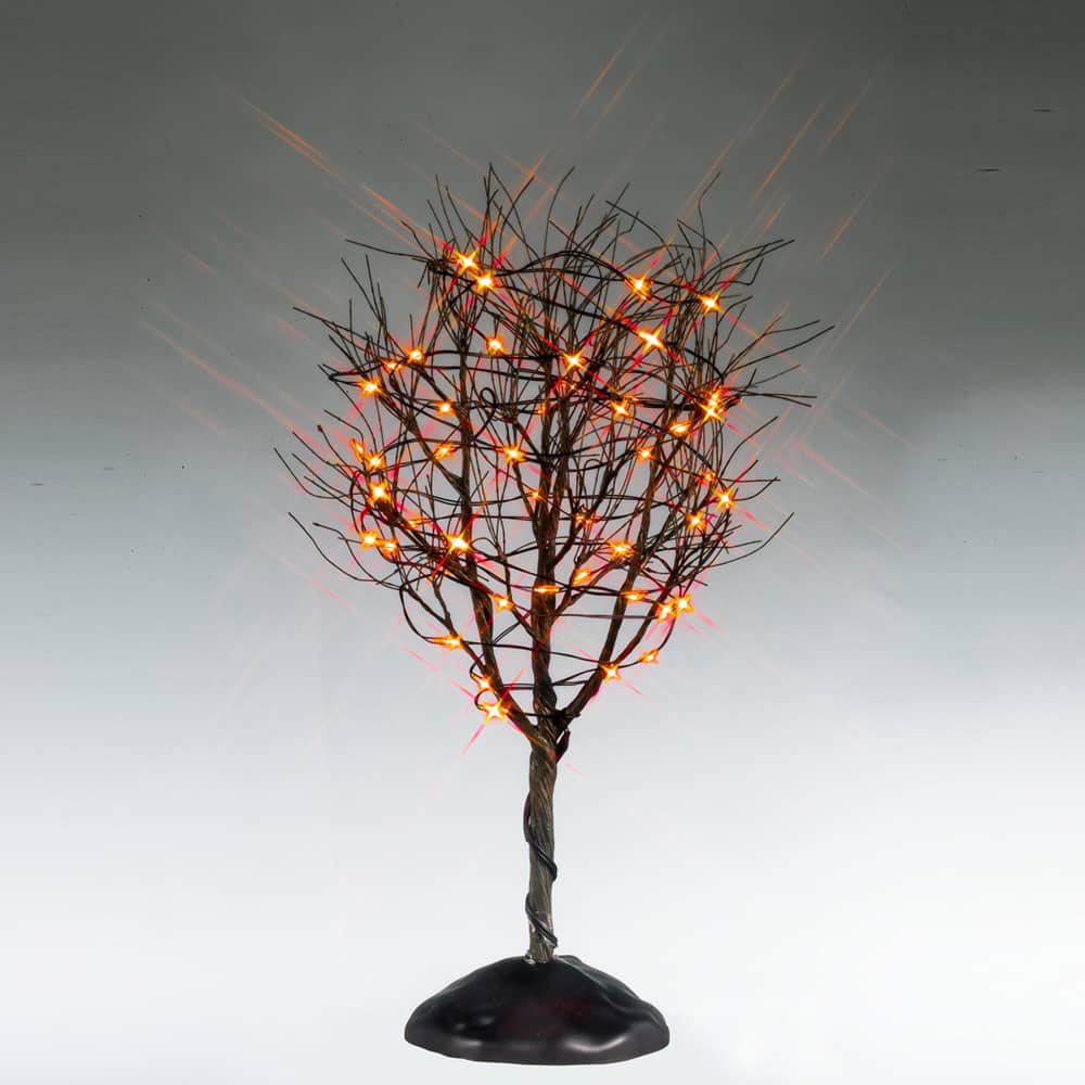 Lemax® Spooky Town® Dry Tree with Orange Lights