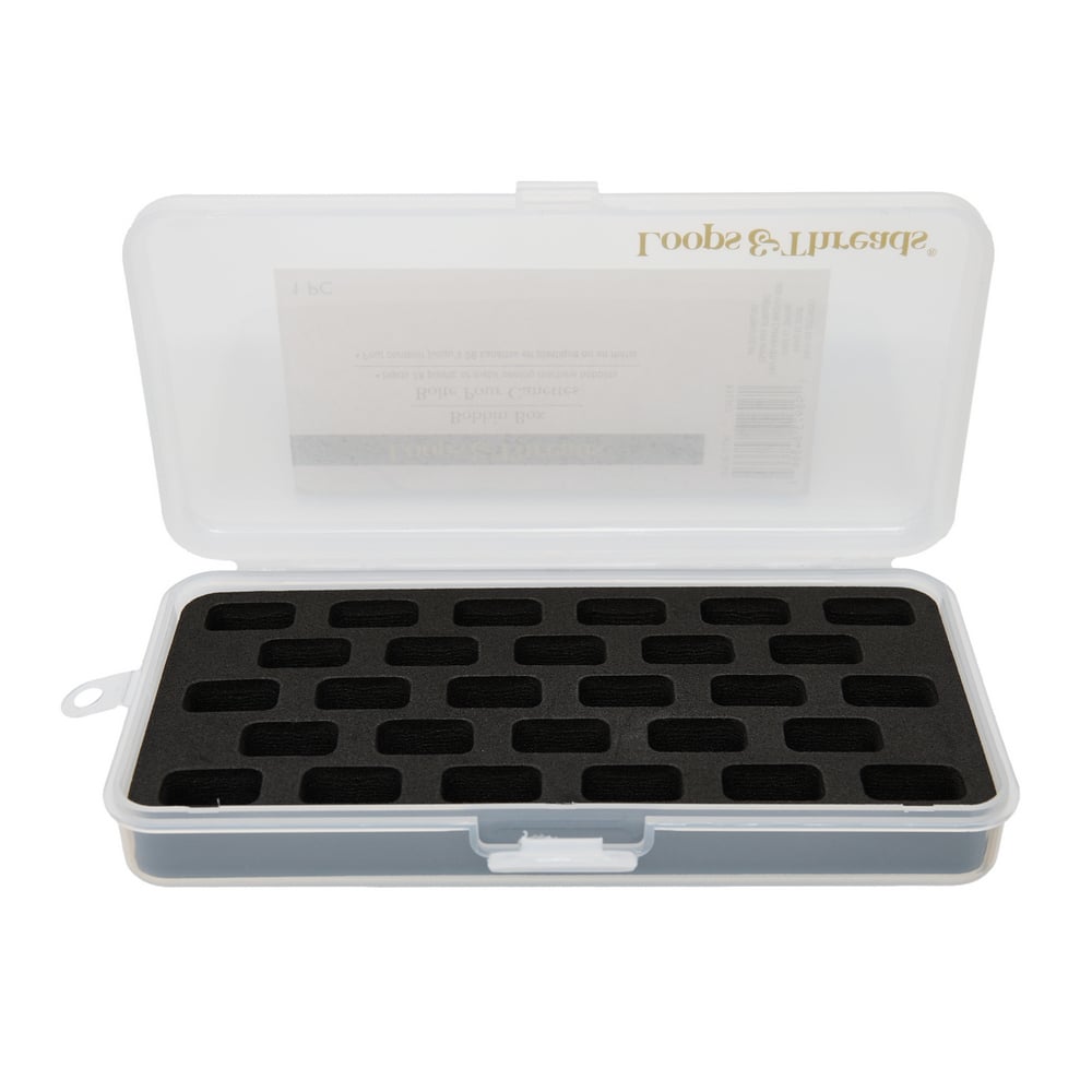 Gold Notion Clear 28-Bobbin Plastic Storage Box by Loops & Threads®