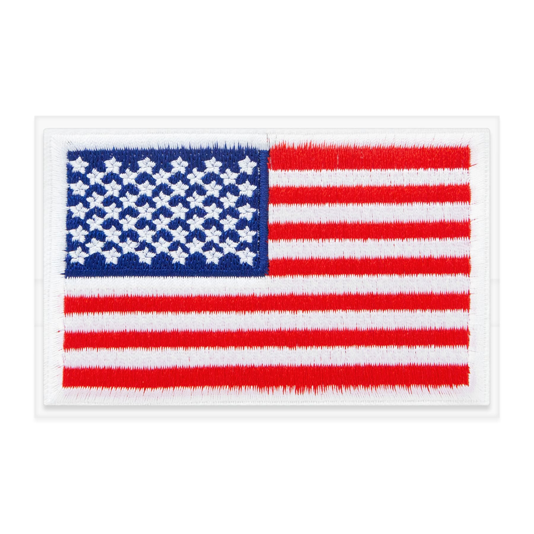 Iron-On & Adhesive American Flag Patch by Make Market® - Image 3