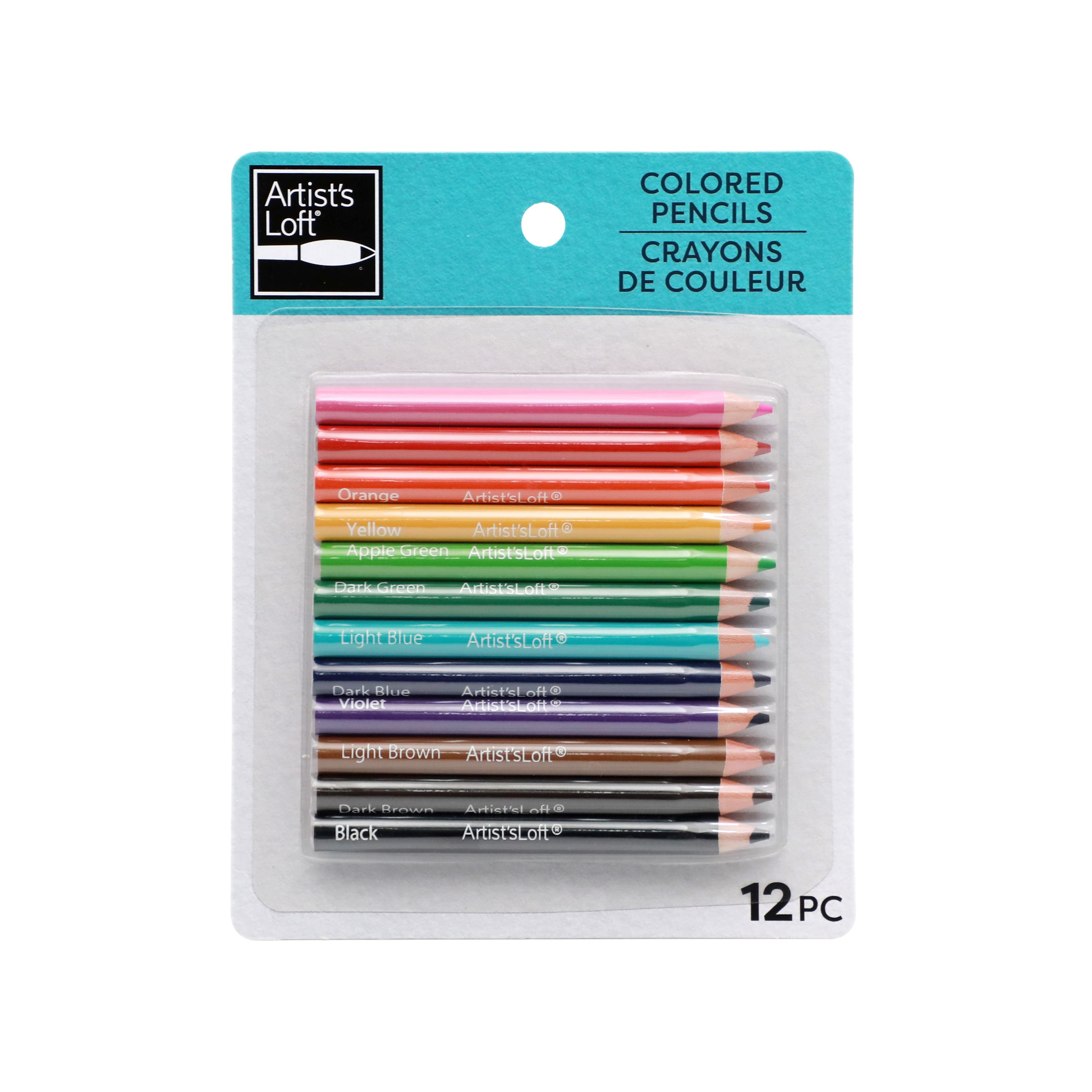 Mini Colored Pencils, 12ct. by Artist's Loft®