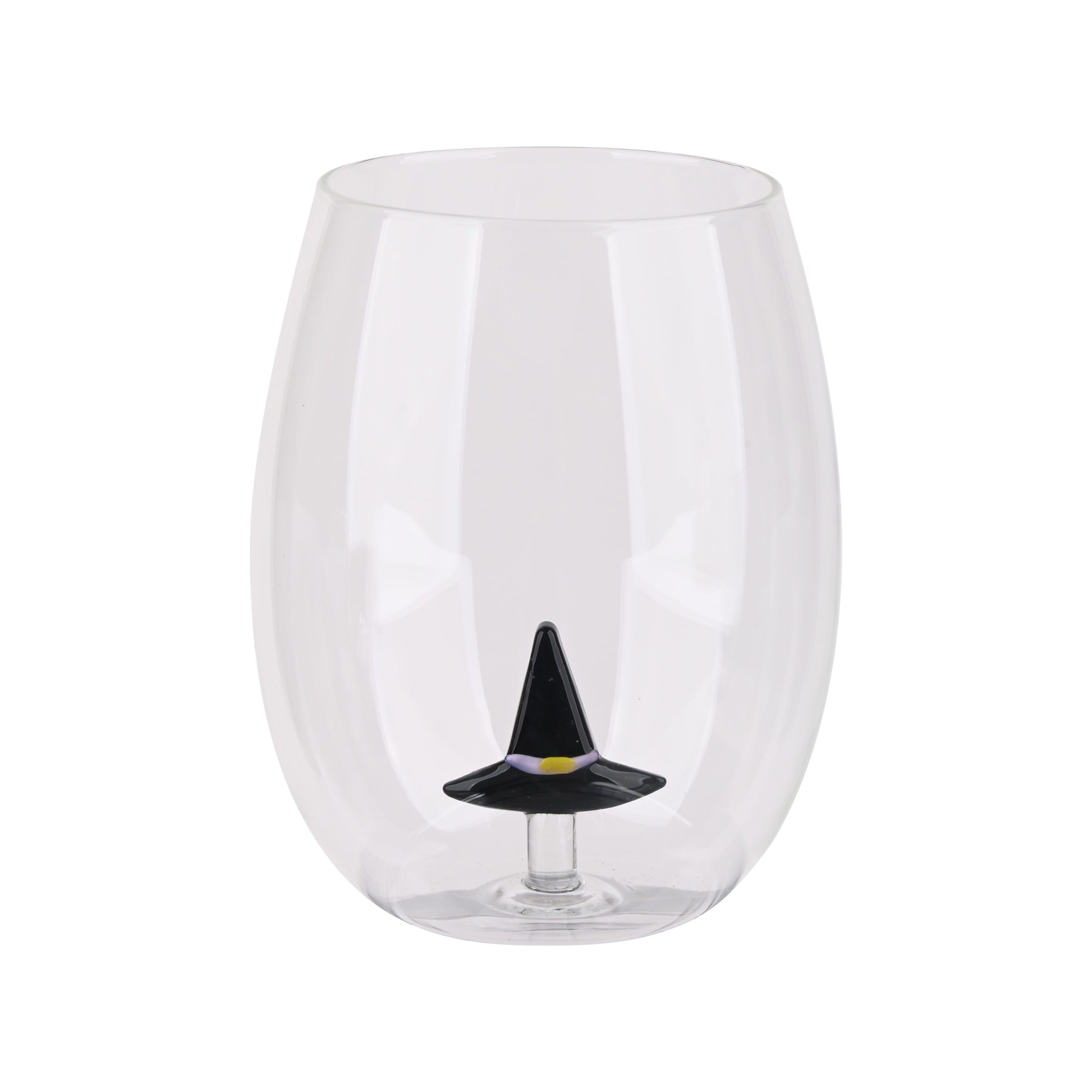 16oz. Witch Hat Icon Stemless Wine Glass by Celebrate It™