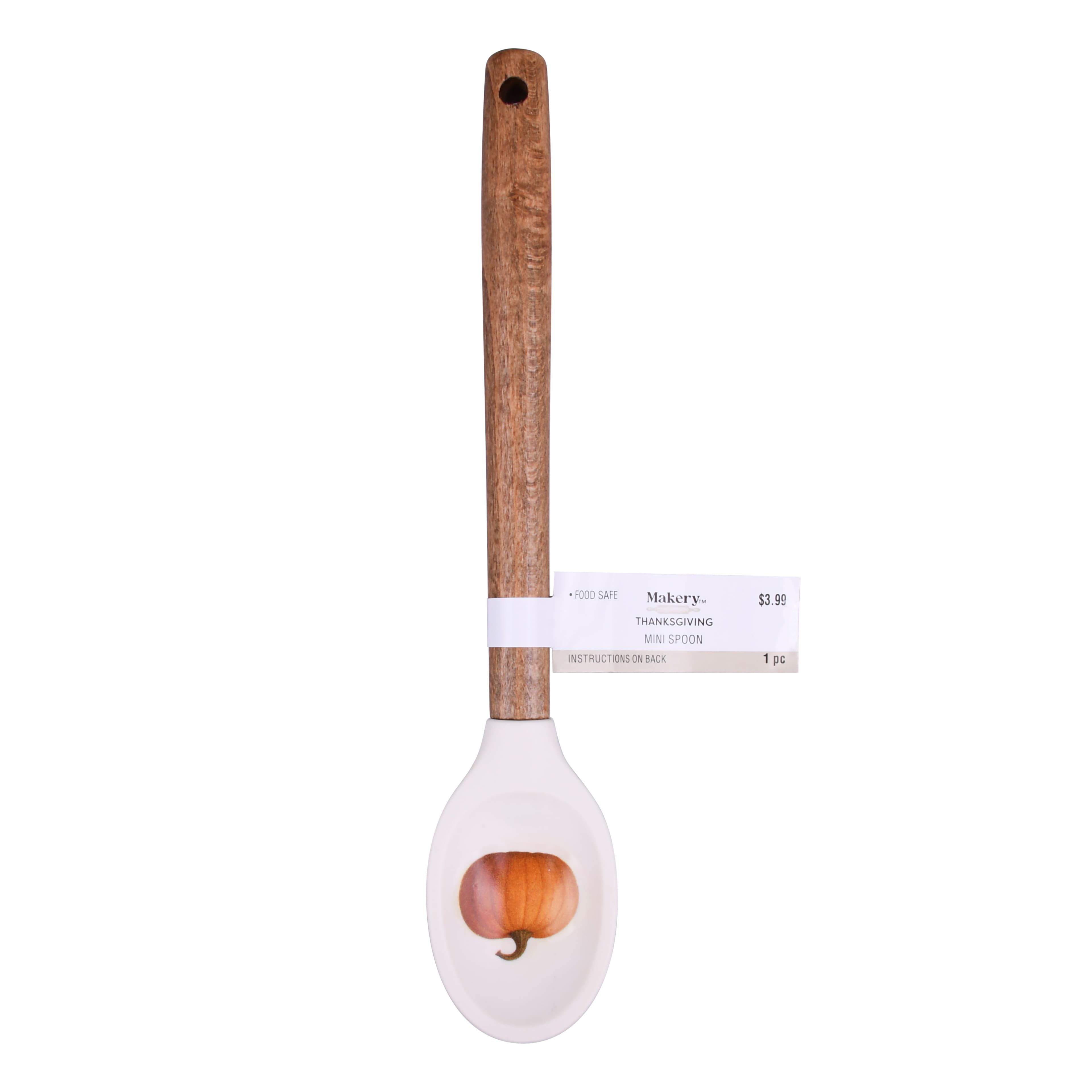 Mini Pumpkin Spoonula Brush by Makery™