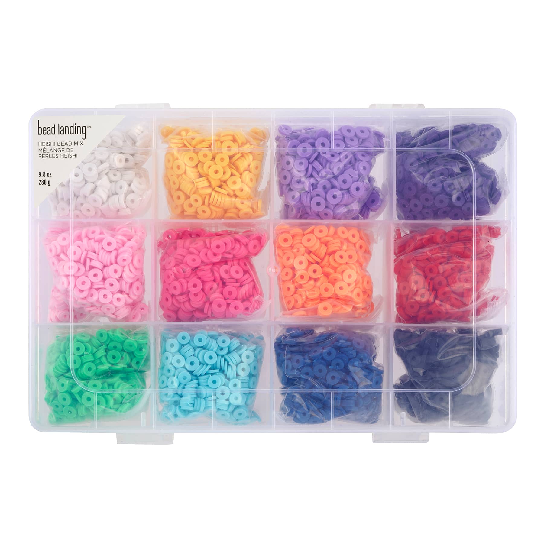 Clay Heishi Bead Mix, 6mm by Bead Landing™