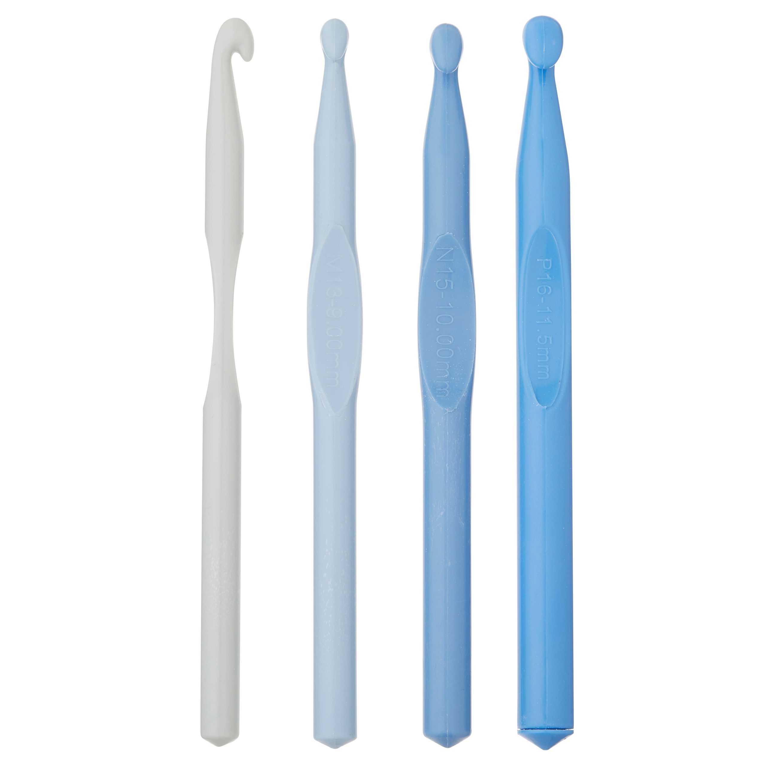 Plastic Crochet Hook Set by Loops & Threads®, L-P - Image 3