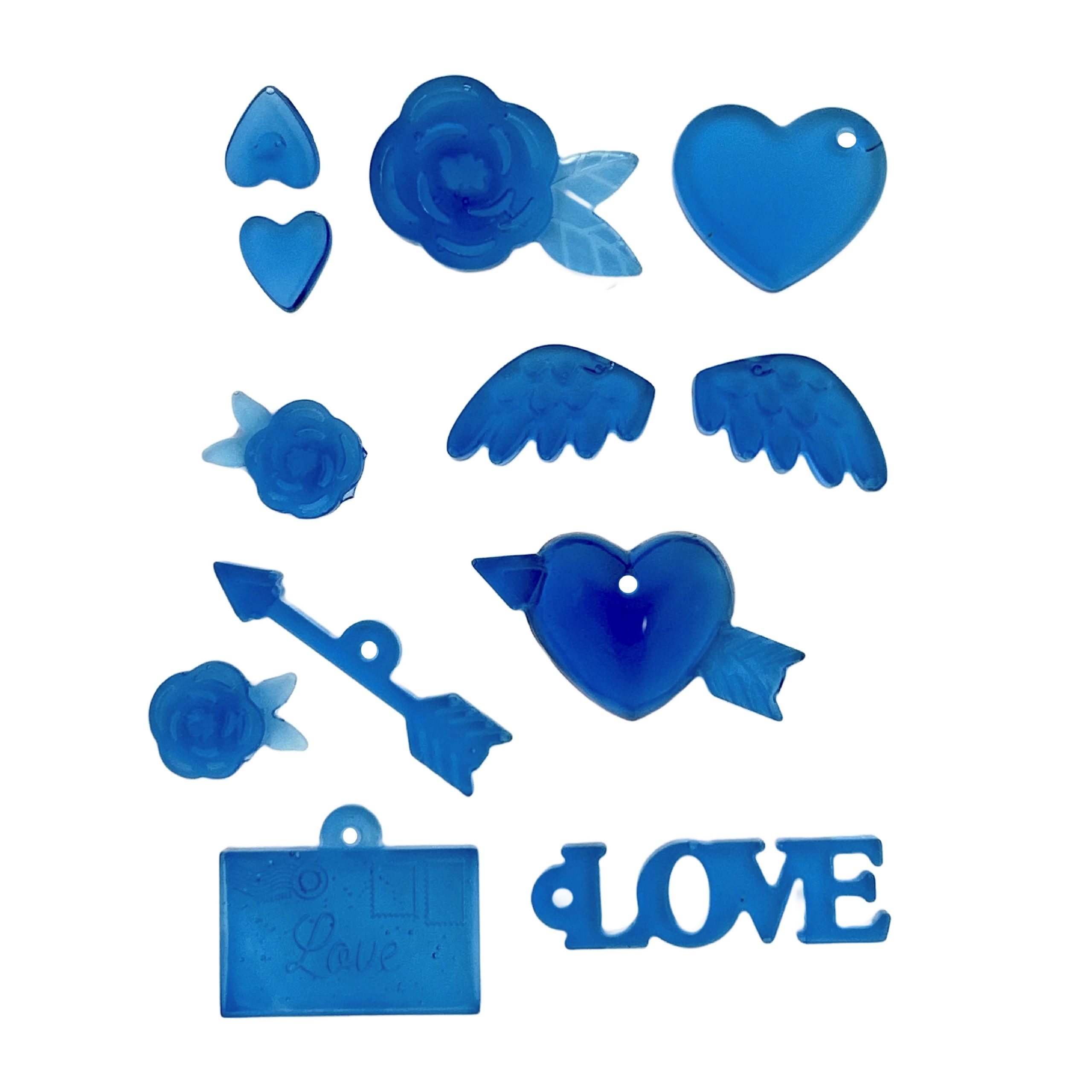 Blue Moon Studio™ UV Resin Craft Valentine's Day Silicone Mold - Image 3